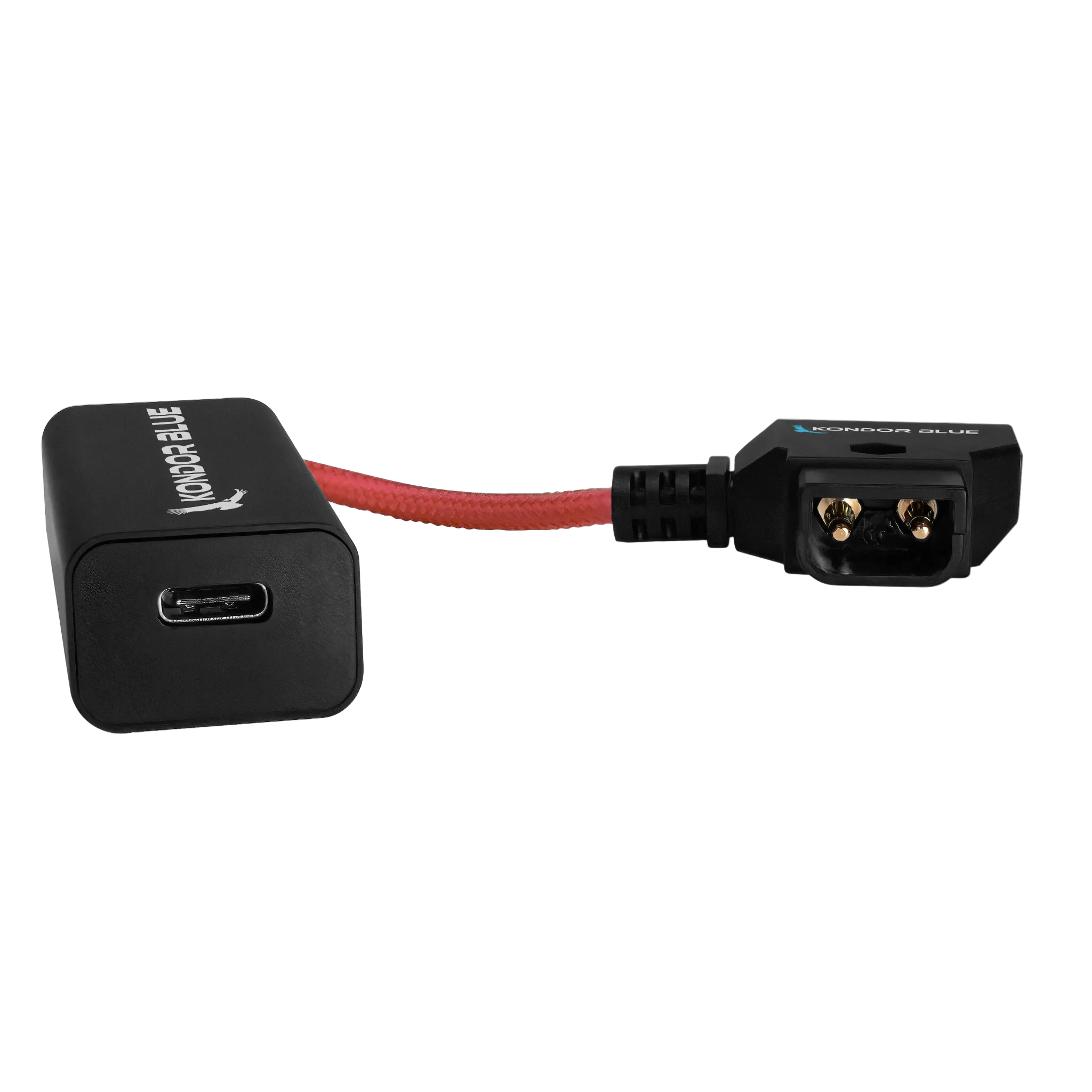 kondor-blue-d-tap-auf-usb-c-pd-kabel-6-zoll-100w-2-wege-ladung image 5