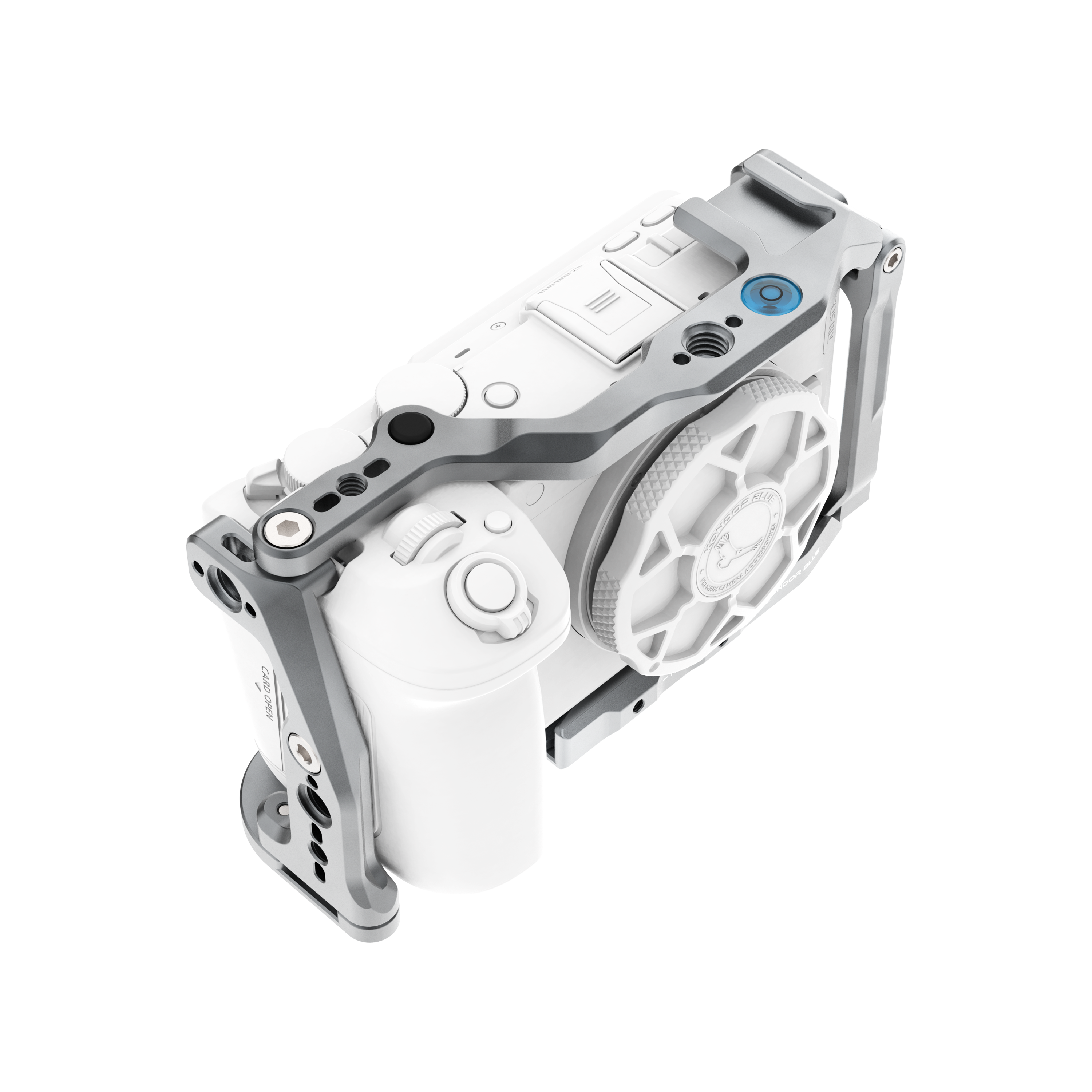 kondor-blue-canon-r6-v-hybrid-camera-cage-hybrid-hatch-2-0-voll-halb-cage image 1