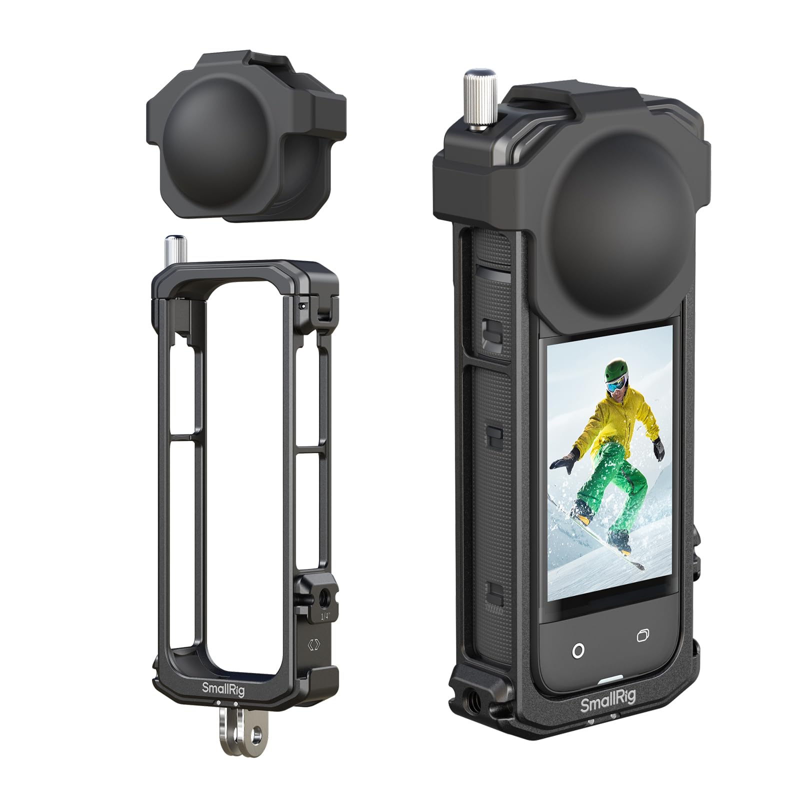 smallrig-4278-cage-k-fig-aluminium-f-r-insta360-x4 image 1
