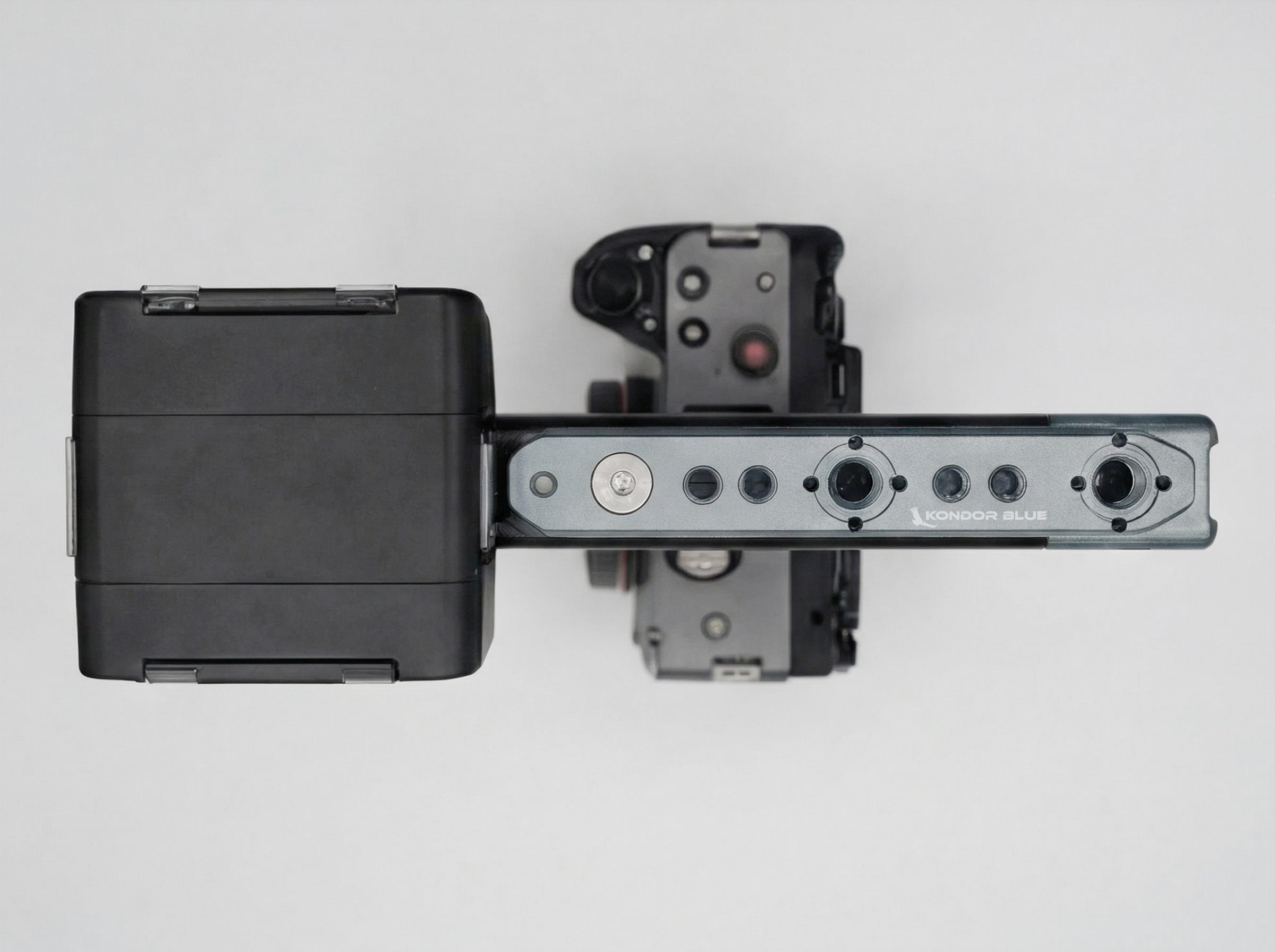 kondor-blue-sony-fx3-fx30-xlr-top-handle-extension-nato-rail-arri image 5