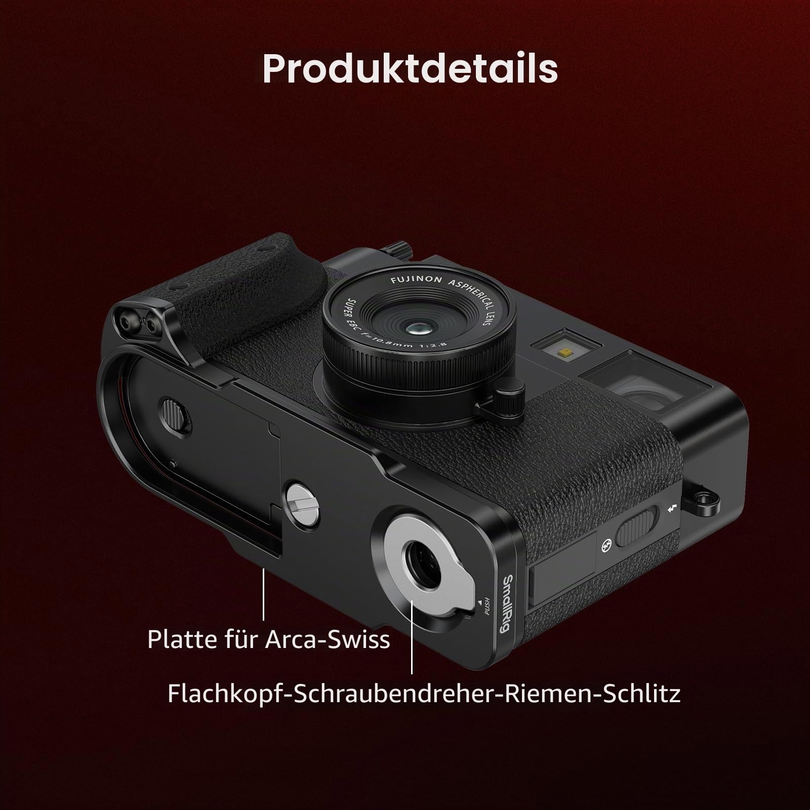 smallrig-x-half-l-bracket-5332-l-griff-mit-arca-platte-f-r-fujifilm-x-half image 8