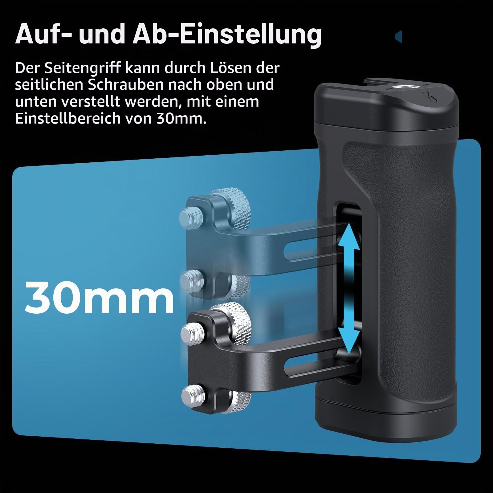 smallrig-mini-side-handle-5532-mit-nato-clamp-leichter-kameragriff-bis-10-kg image 5