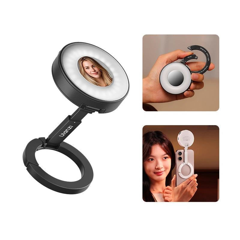 ulanzi-ml05-maglock-fill-light-l183-magnetisches-mini-aufstecklicht image 1