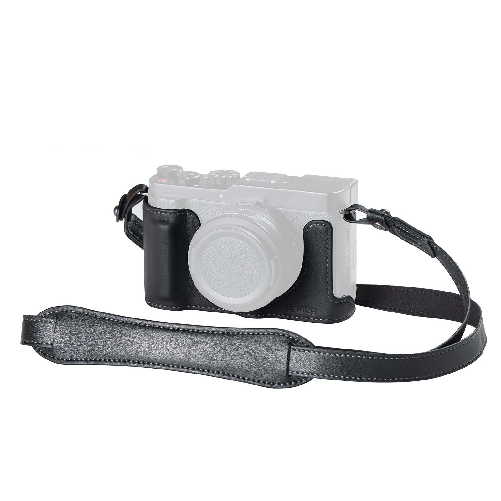 smallrig-6274-leder-halbtasche-f-r-panasonic-lumix-l10-mit-schultergurt-schwarz image 1
