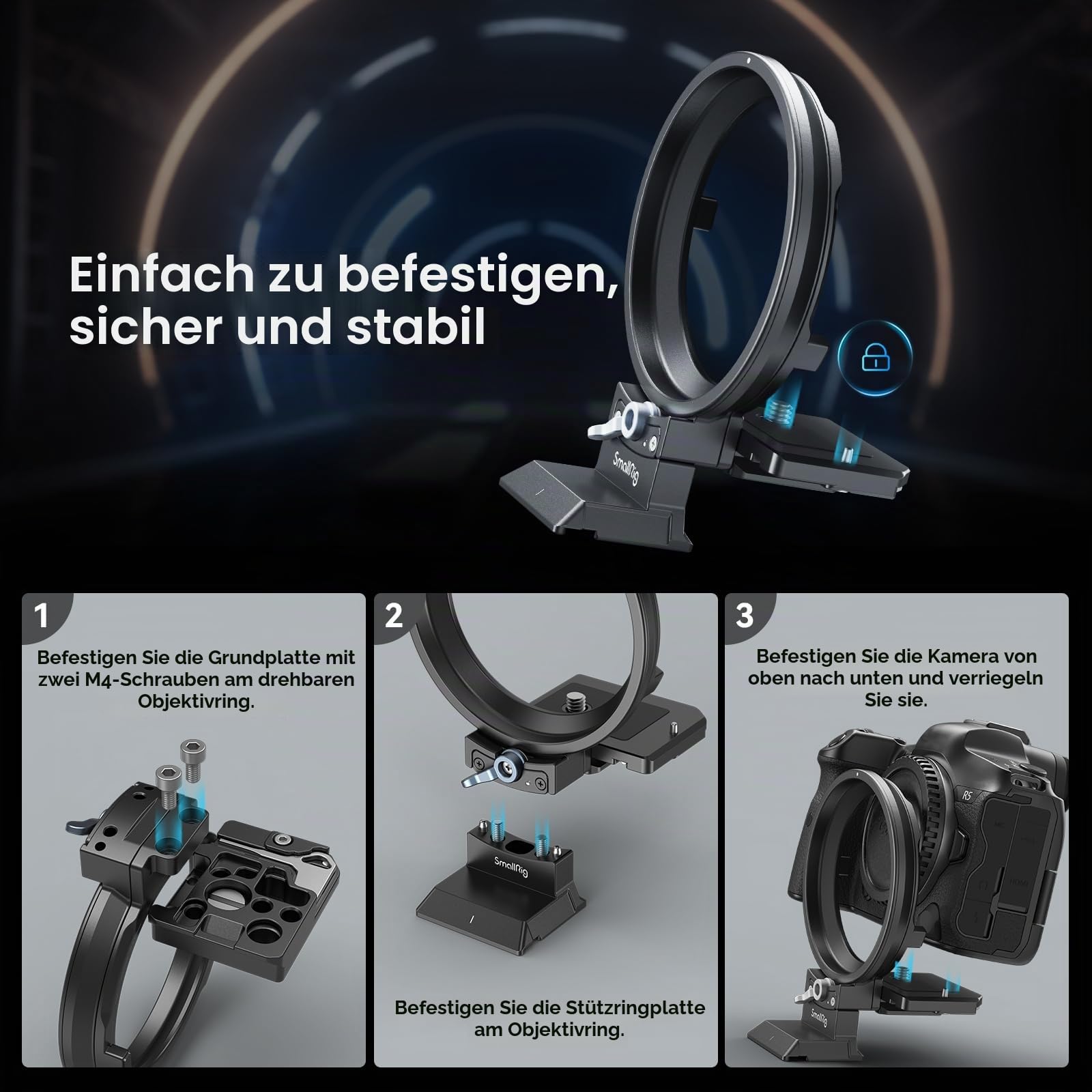 smallrig-r6-rotatable-collar-mount-90-halterung-f-r-canon-r5-r5-c-r6-r6-mark-ii image 2