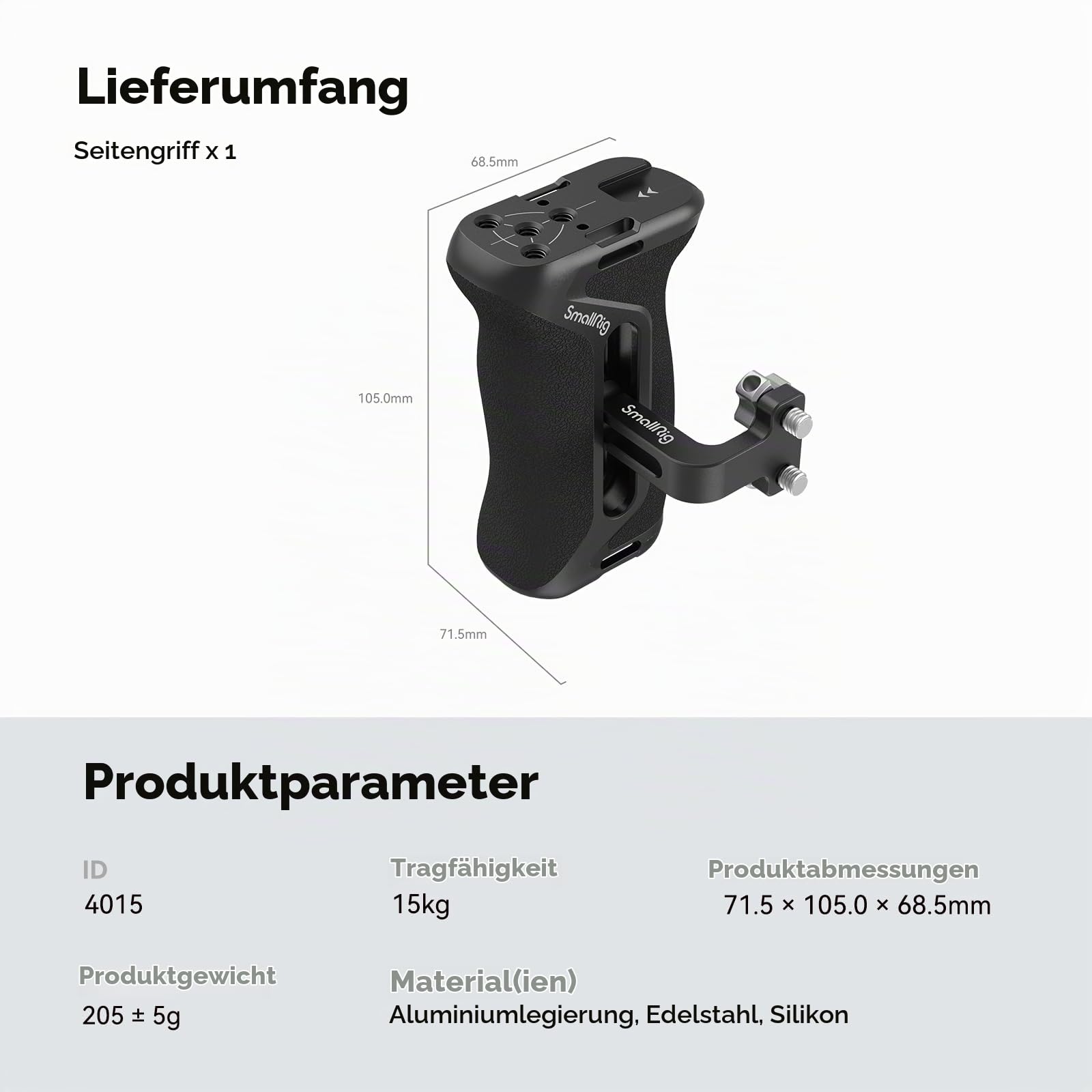 smallrig-4015-seitengriff-f-r-kamerak-fig-aluminium-mit-kaltschuh-36-mm-verstell image 8