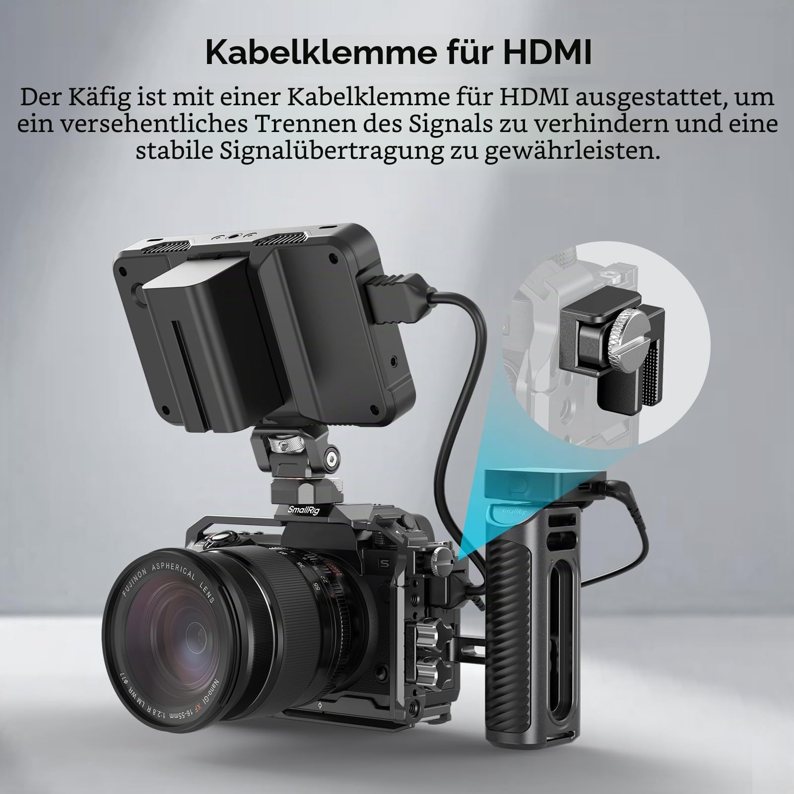 smallrig-3934b-x-h2-x-h2s-kamera-komplettk-fig-aus-aluminium-mit-hdmi-kabelklemm image 8