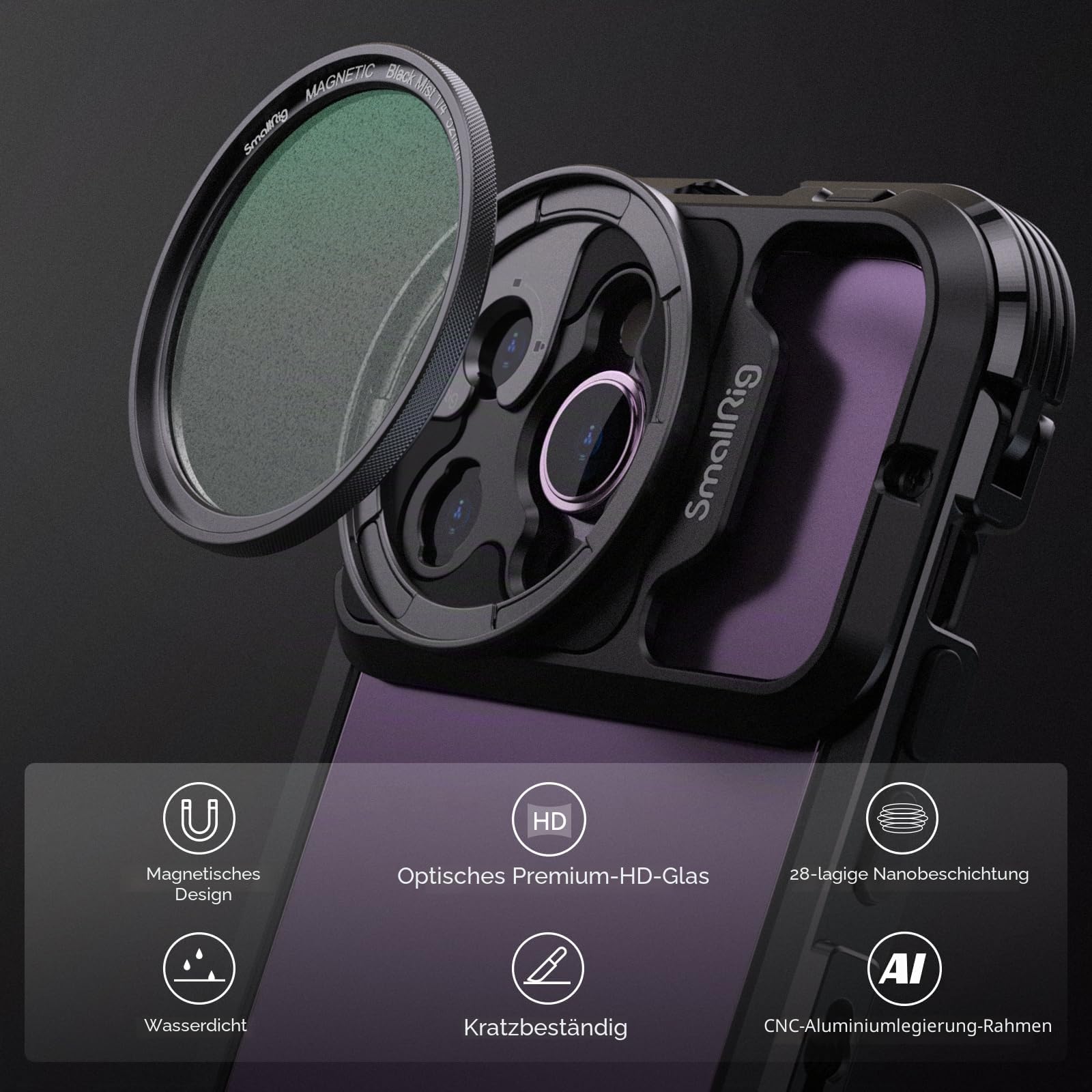 smallrig-52mm-magnetischer-black-mist-filter-1-4-4217-hd-glas image 3