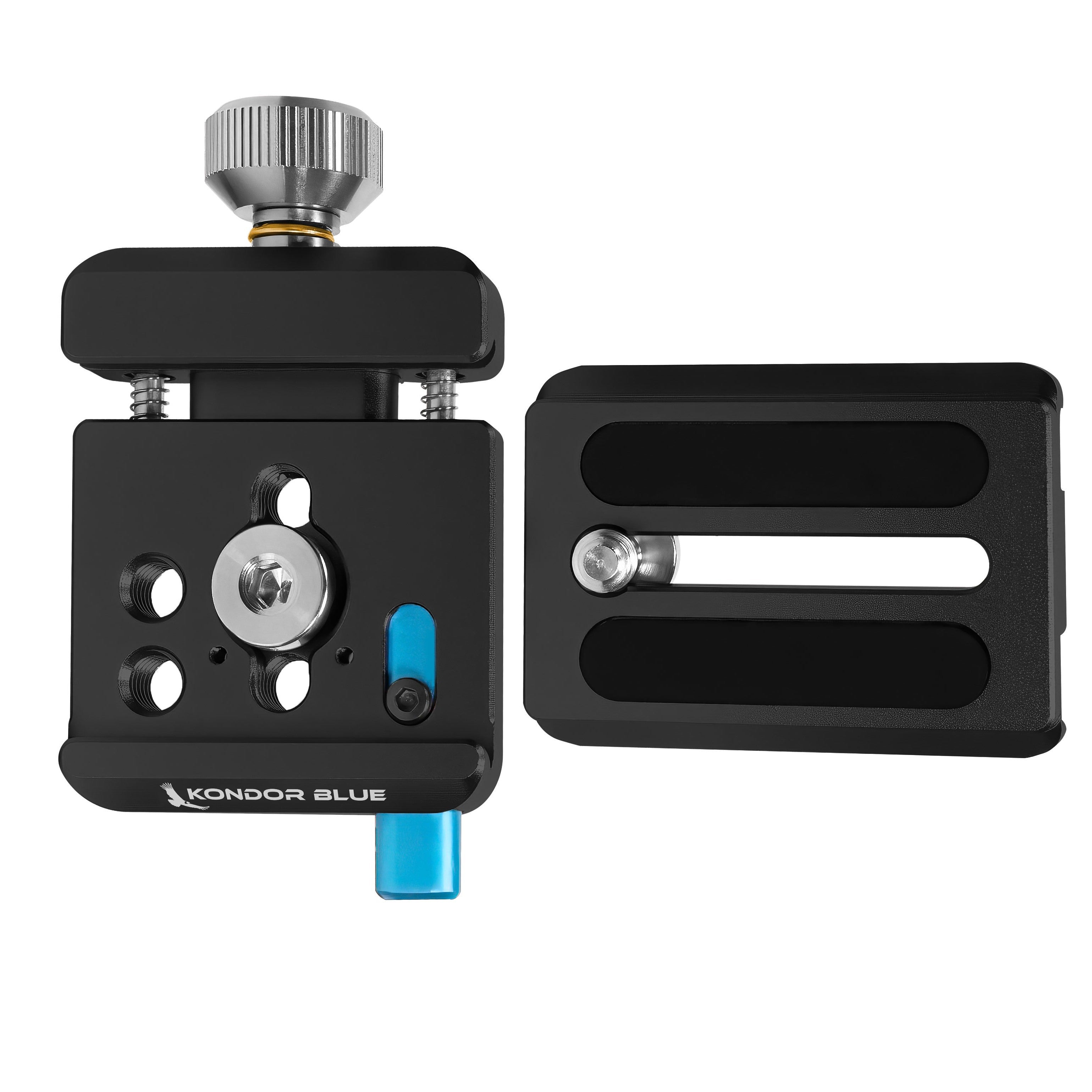 kondor-blue-arca-swiss-receiver-kamera-platte-schnellwechsel-klemme-mit-platte image 8