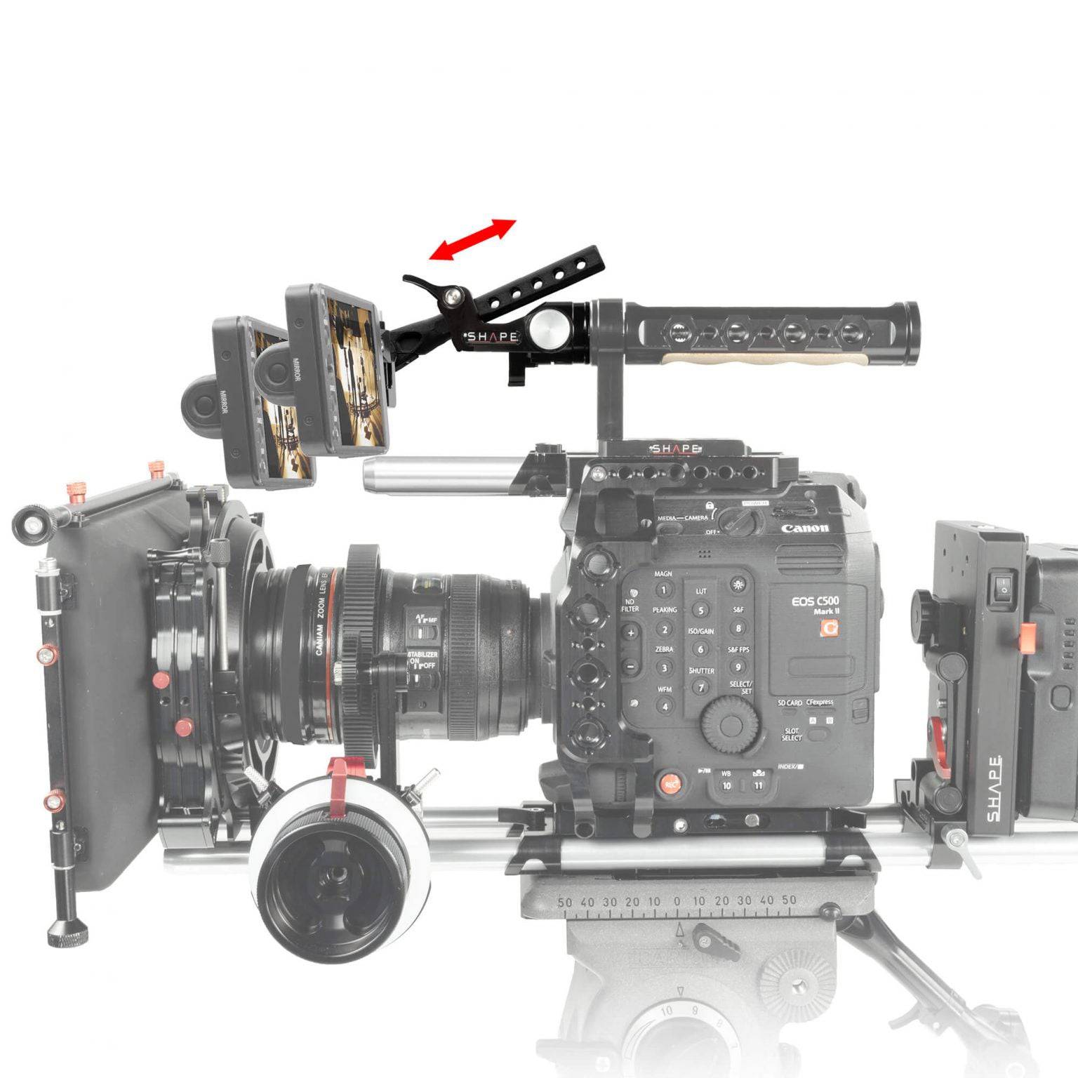 shape-push-button-viewfinder-mount-f-r-canon-c500-mkii-c300-mkiii image 5