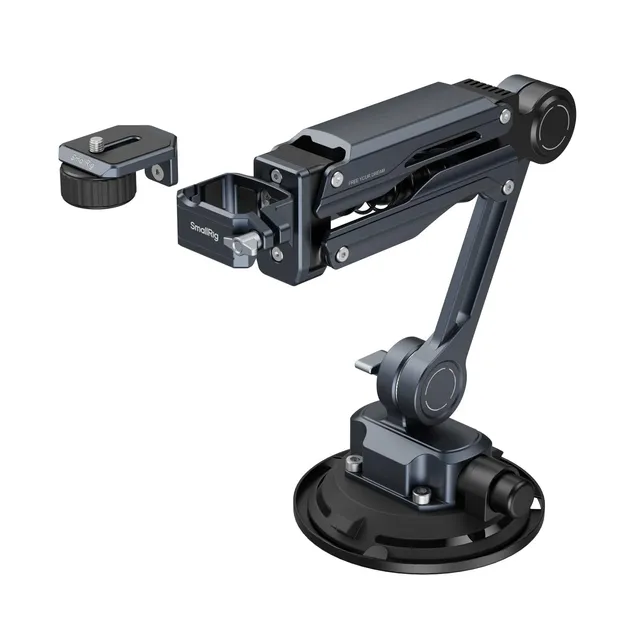 smallrig-5123-mini-sto-d-mpferarm-mit-4-zoll-saugnapf-f-r-actioncams image 1