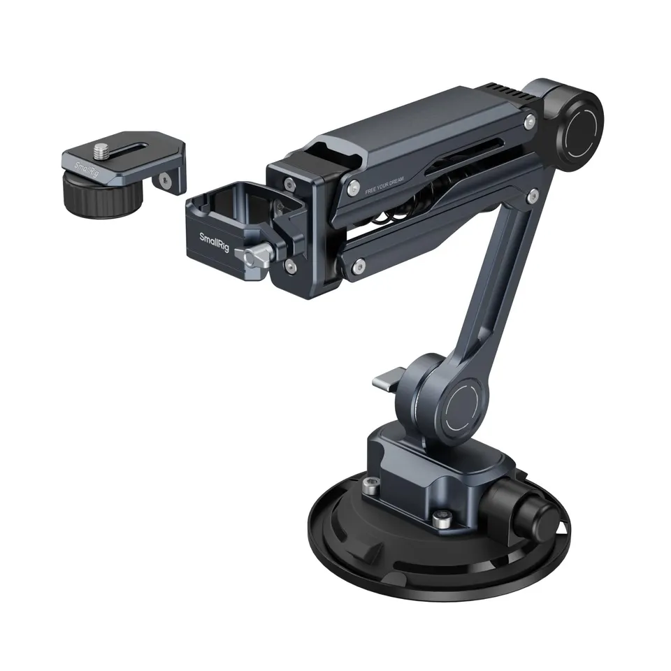 smallrig-5123-mini-sto-d-mpferarm-mit-4-zoll-saugnapf-f-r-actioncams image 1