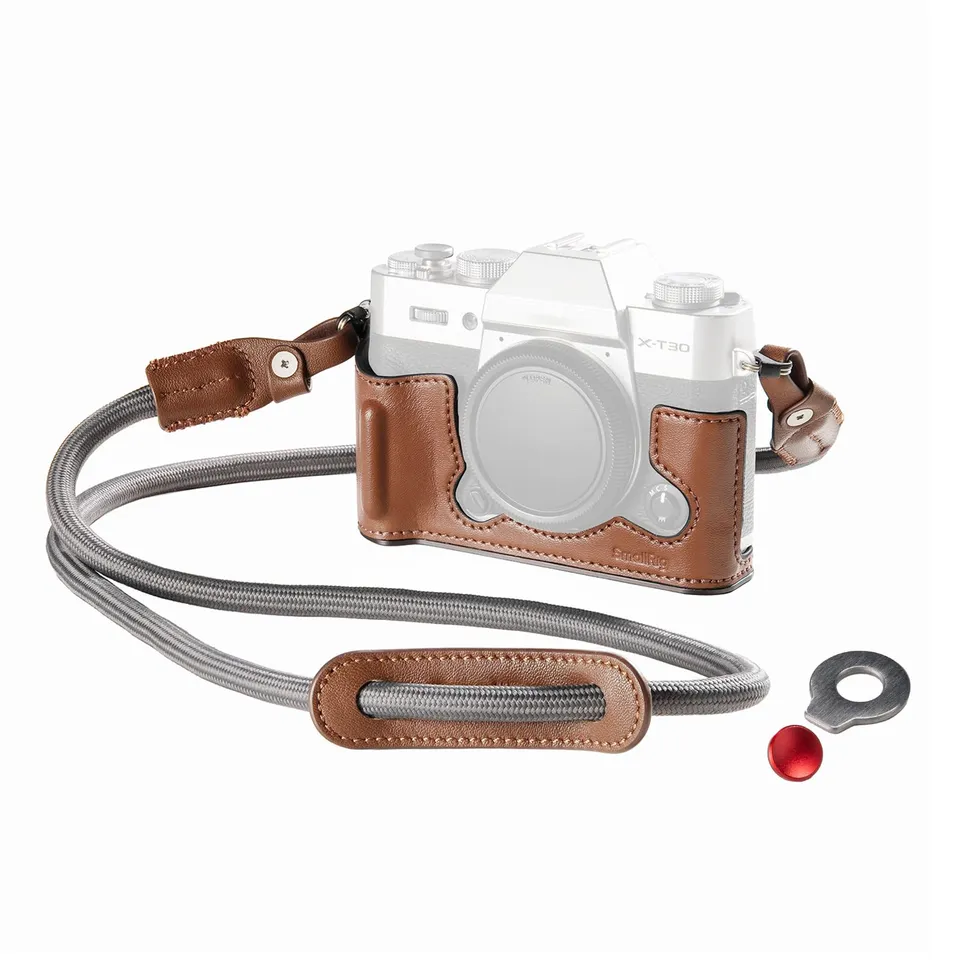 smallrig-5670-halbledertasche-braun-mit-schultergurt-f-r-fujifilm-x-t30-x-t30-ii image 1