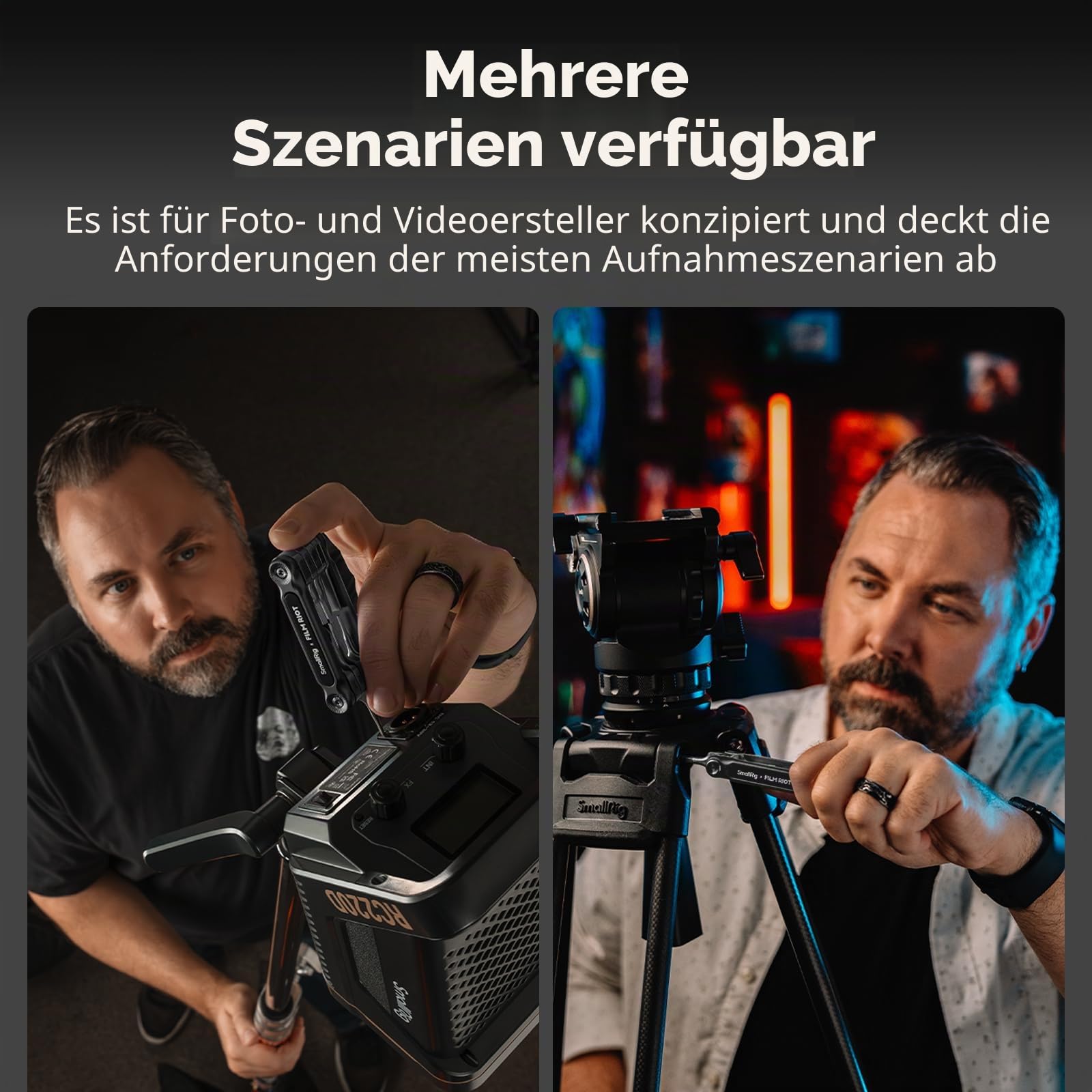 smallrig-x-film-riot-4375-10-in-1-klappwerkzeugset-schraubendreher-und-inbusschl image 8
