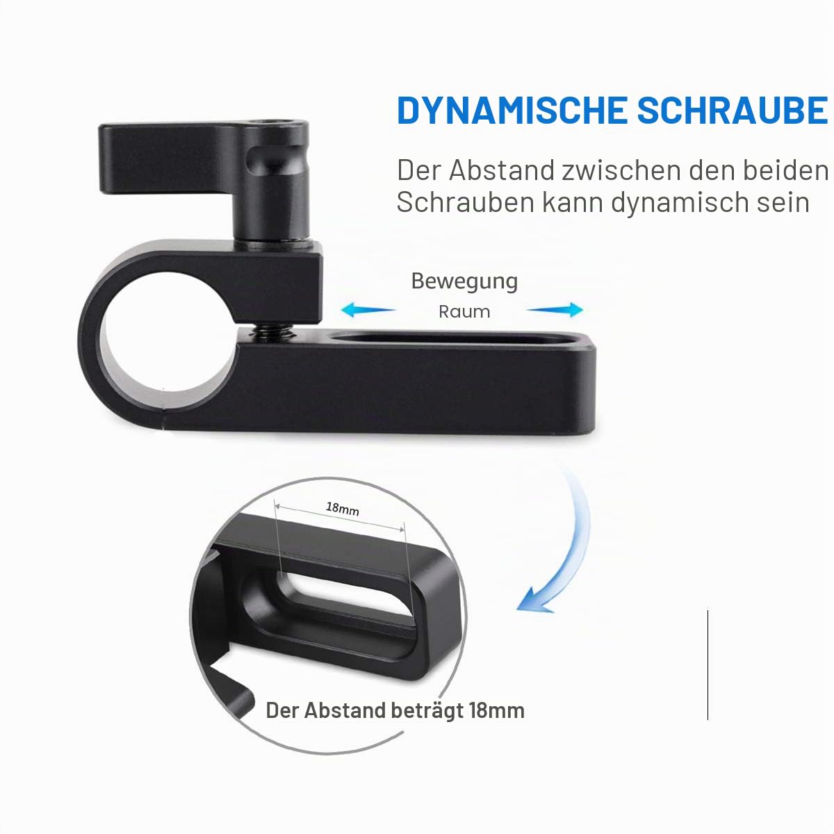 smallrig-1549-15mm-rod-mount-einzel-schienenklemme-f-r-rod-extension image 3