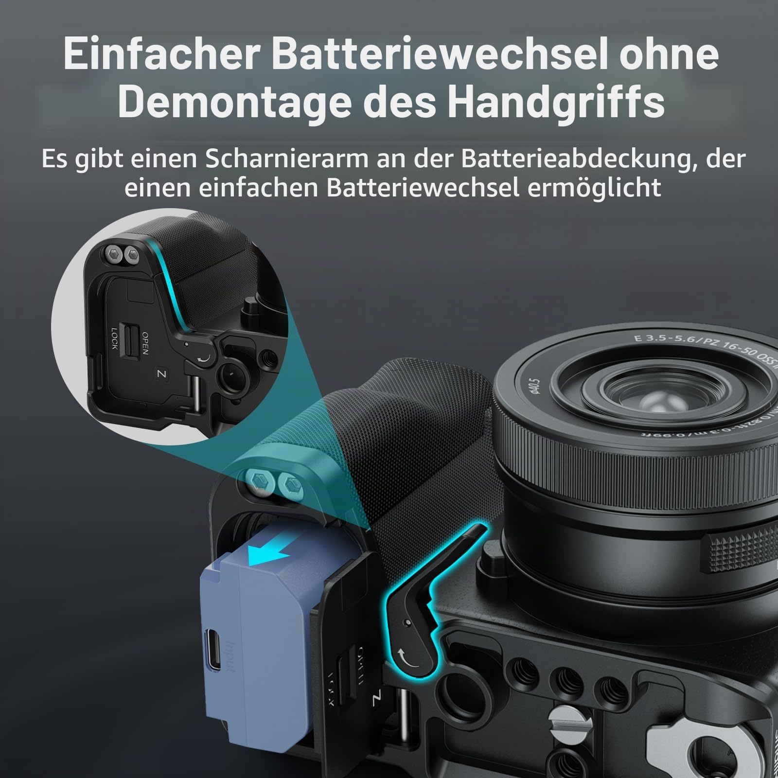 smallrig-4778-l-platte-mit-silikongriff-f-r-sony-zv-e10-ii-arca image 6