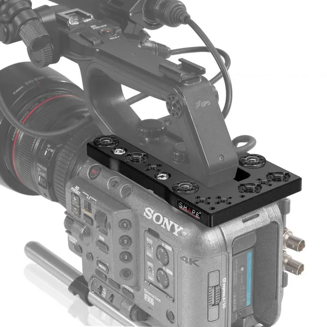 shape-top-plate-f-r-sony-fx6-cnc-aluminium image 1