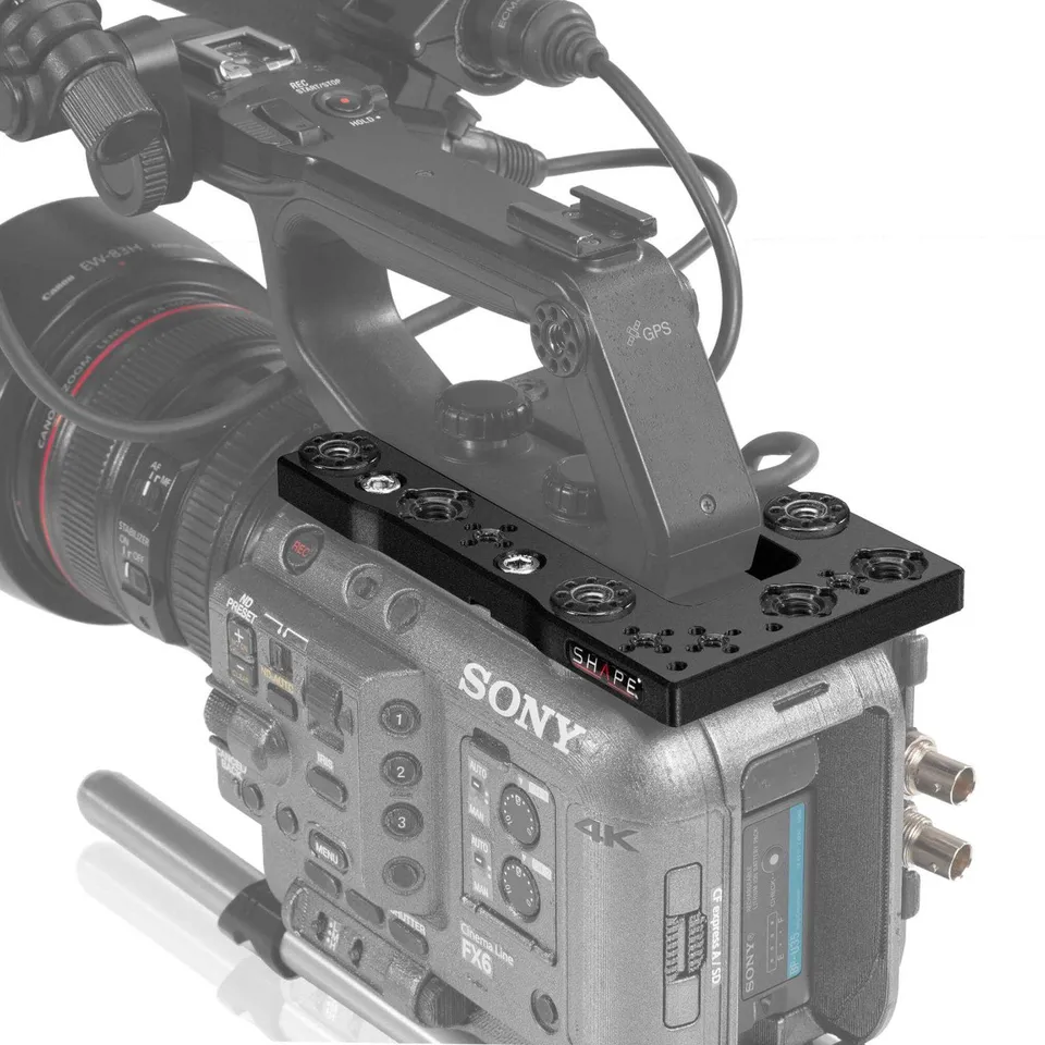 shape-top-plate-f-r-sony-fx6-cnc-aluminium image 1