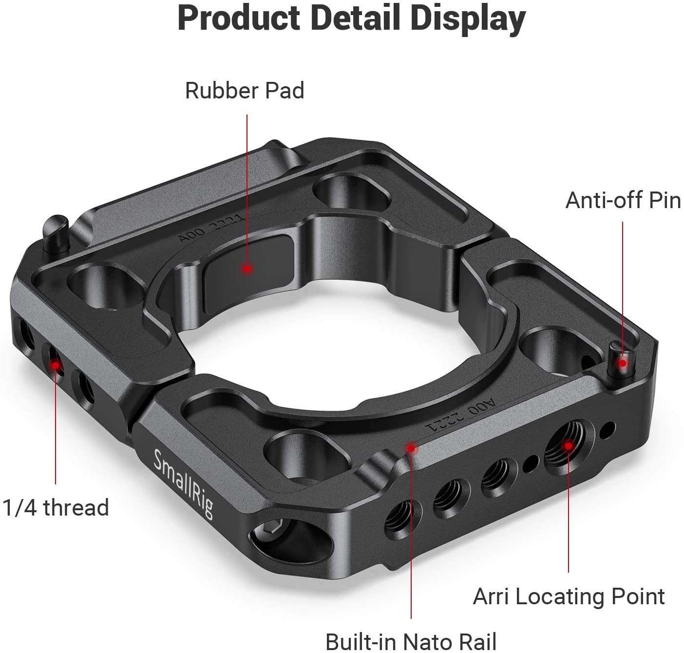 smallrig-rod-clamp-2221-montagering-mit-nato-schiene-f-r-dji-ronin-s-gimbal image 2