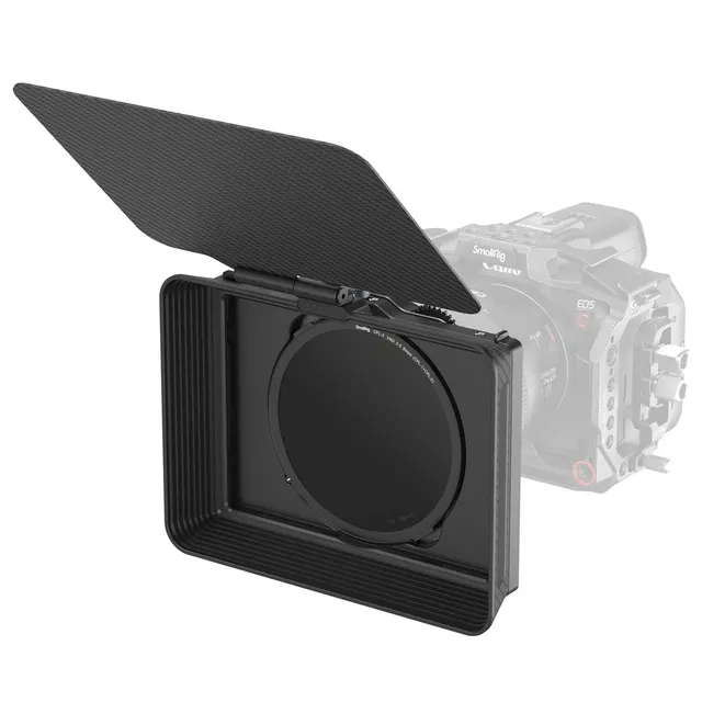 smallrig-4411-matte-box-mit-verstellbarer-klemme-67-82-mm-top-flag-cpl-1-2-vnd-s image 1