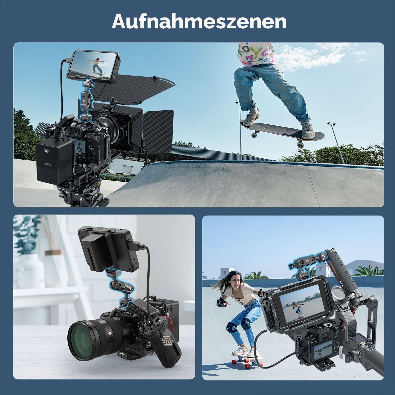 smallrig-hawklock-h21-4488-quick-release-magic-arm-mit-360-kugelkopf image 8