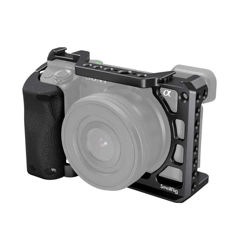 smallrig-3164b-vollk-fig-mit-silikongriff-f-r-sony-a6100-a6300-a6400 image 1