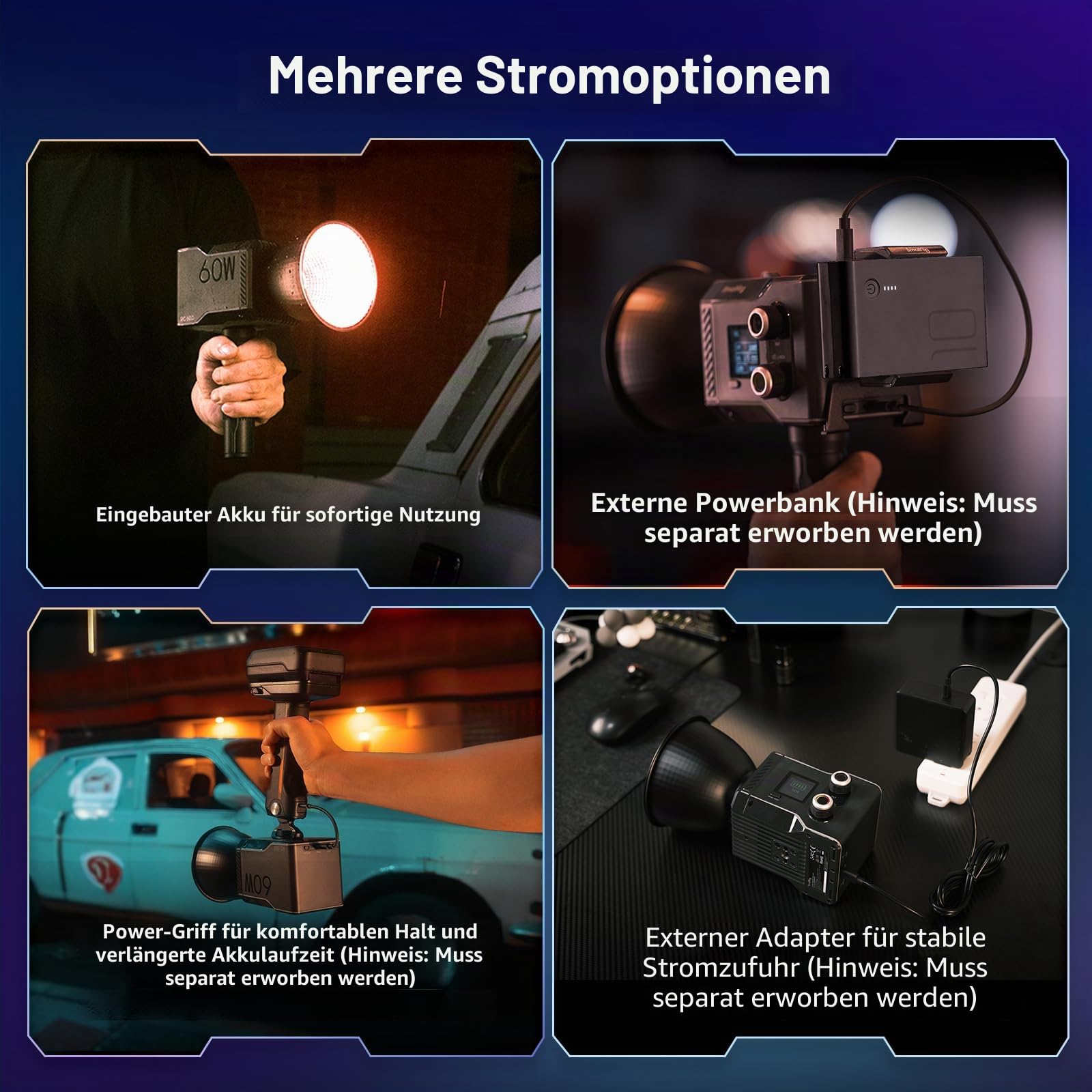 smallrig-rc-60c-4808-rgb-led-videoleuchte-2500k-10000k-basis-set image 3