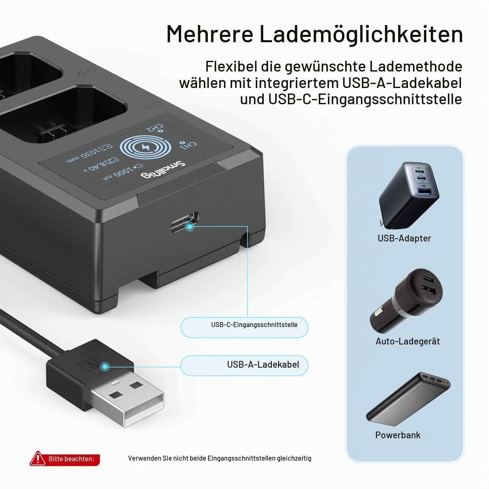 smallrig-3818-akku-set-2x-np-fw50-1030mah-mit-lcd-ladeger-t-f-r-sony image 7