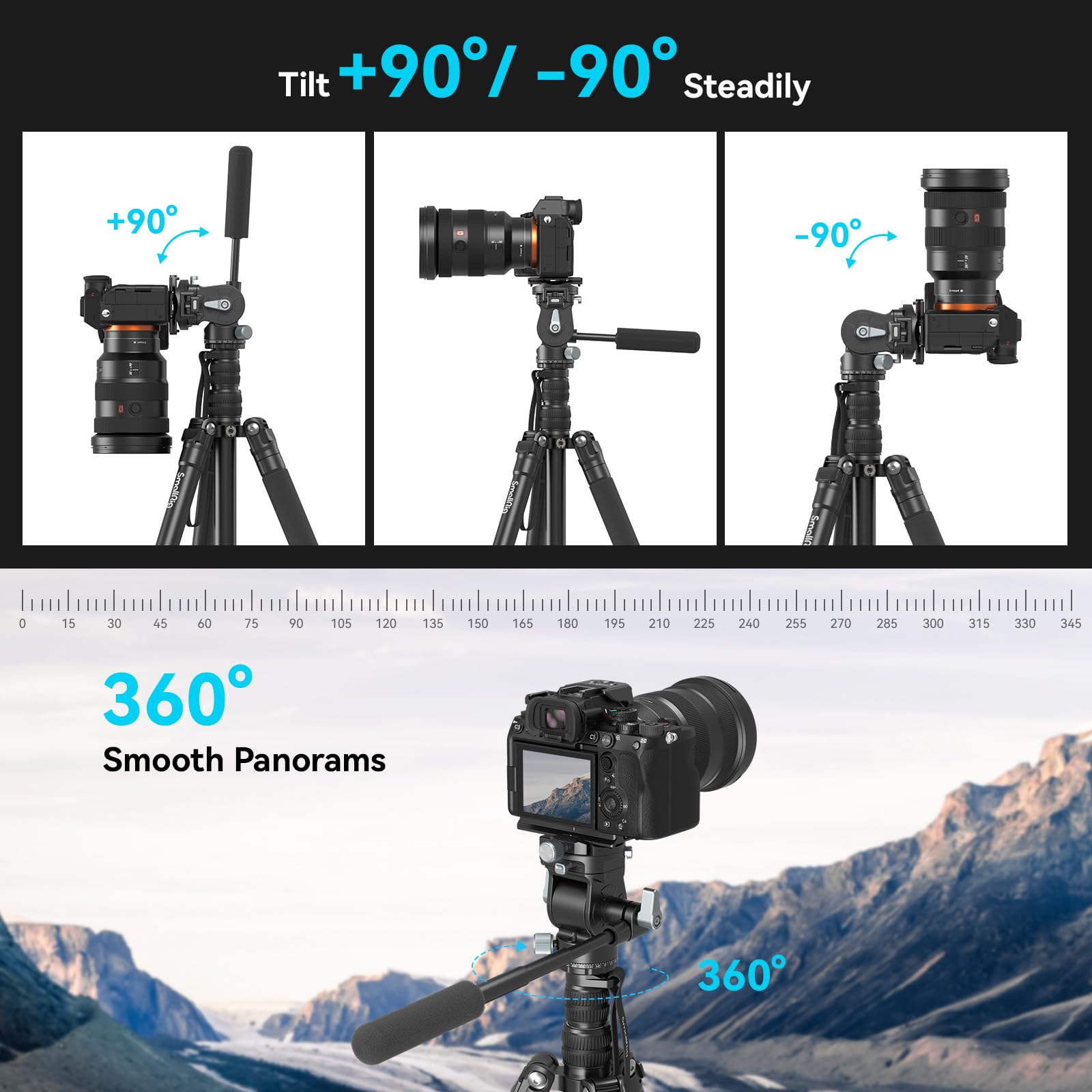 smallrig-freeblazer-ct195-4307-video-tripod-185-cm-2-in-1-stativ-einbeinstativ-5 image 4
