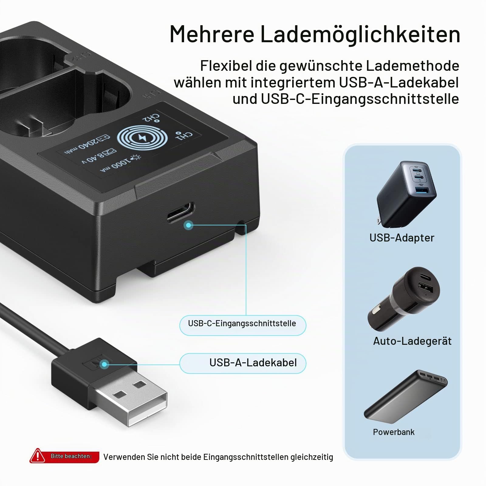 smallrig-3822-np-w235-akku-set-2x-2040mah-mit-lcd-dual-ladeger-t-f-r-fujifilm image 8