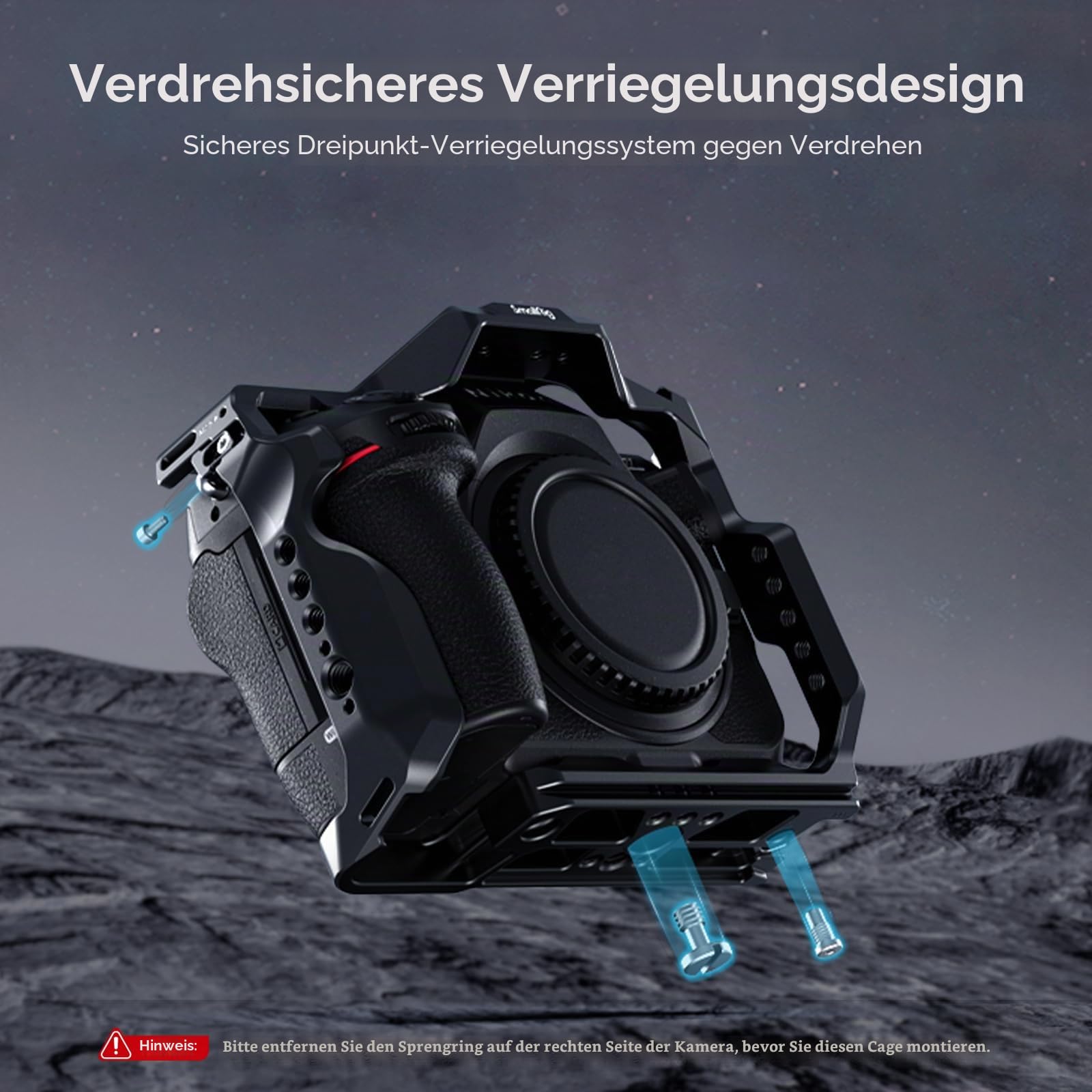 smallrig-3940-kamera-cage-vollk-fig-f-r-nikon-z-8-mit-arca-swiss-schnellwechselp image 2