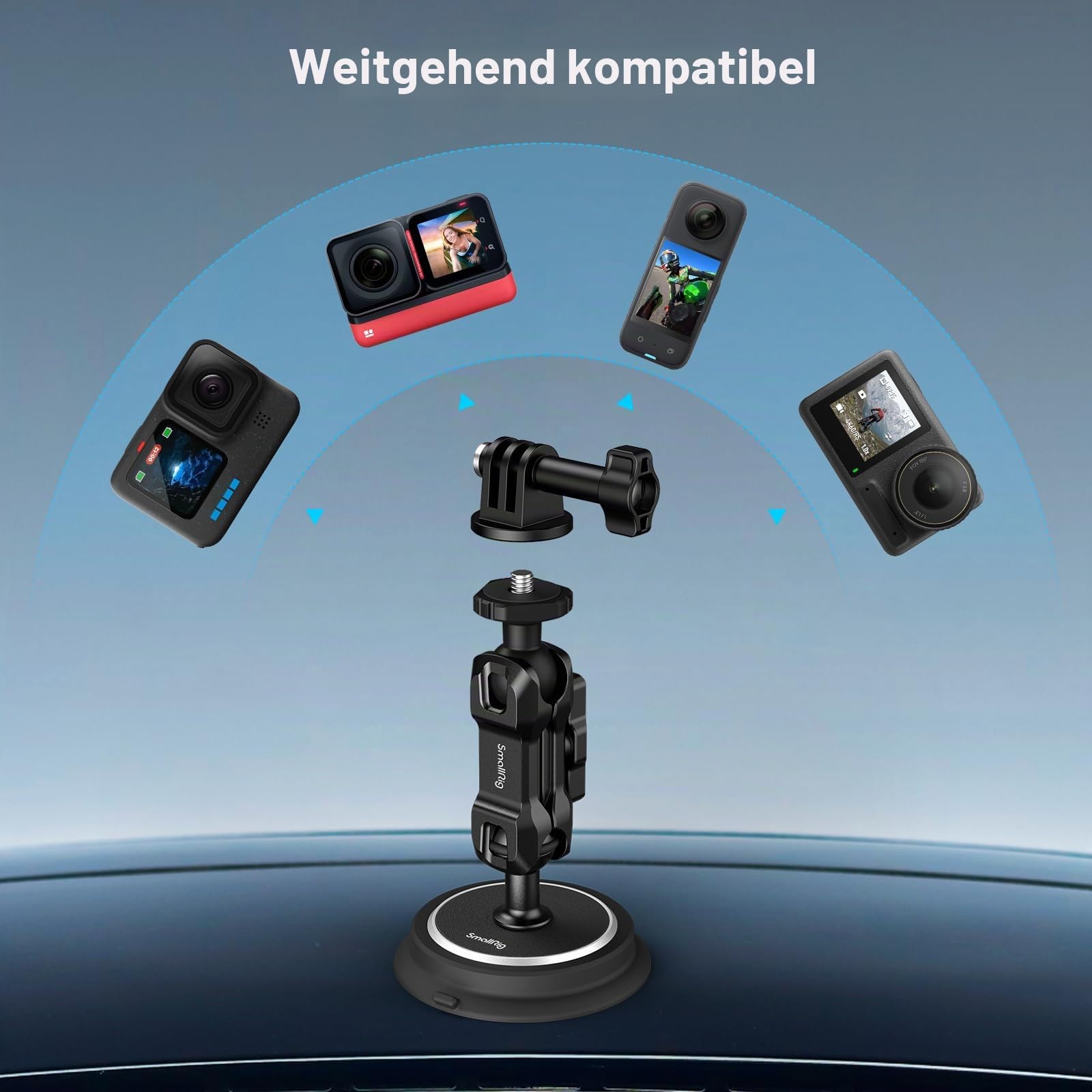 smallrig-4466-2-in-1-magnet-saugnapfhalterung-f-r-action-kameras image 4