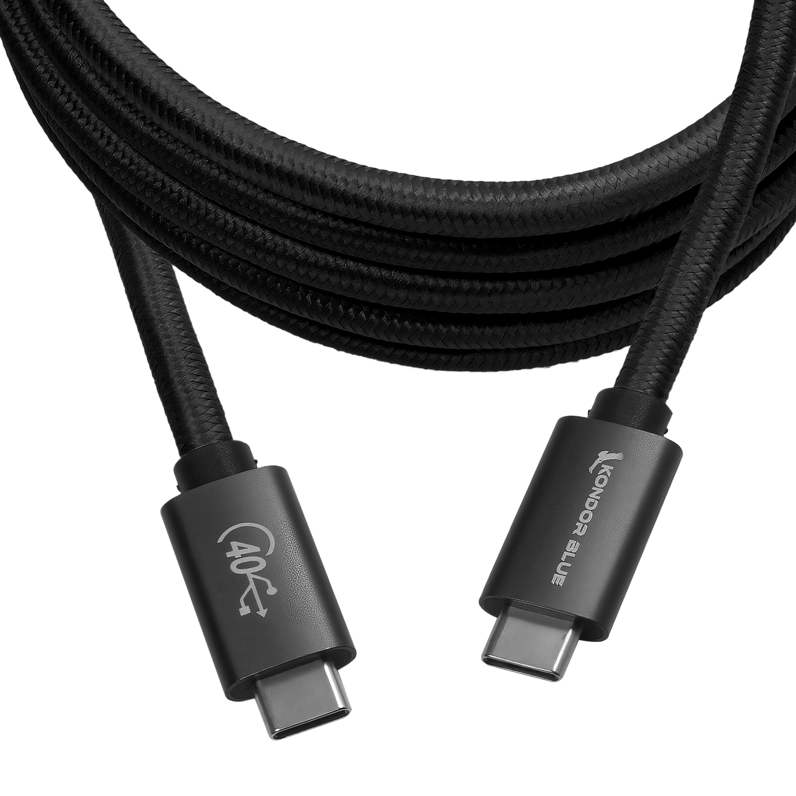 kondor-blue-thunderbolt-4-usb4-typ-c-kabel-40g-100w-datenkabel image 8