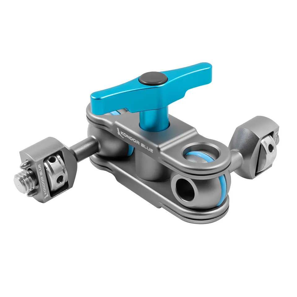 kondor-blue-cine-magic-arm-mit-3-8-schrauben-und-locator-pins-doppel-kugelgelenk image 1