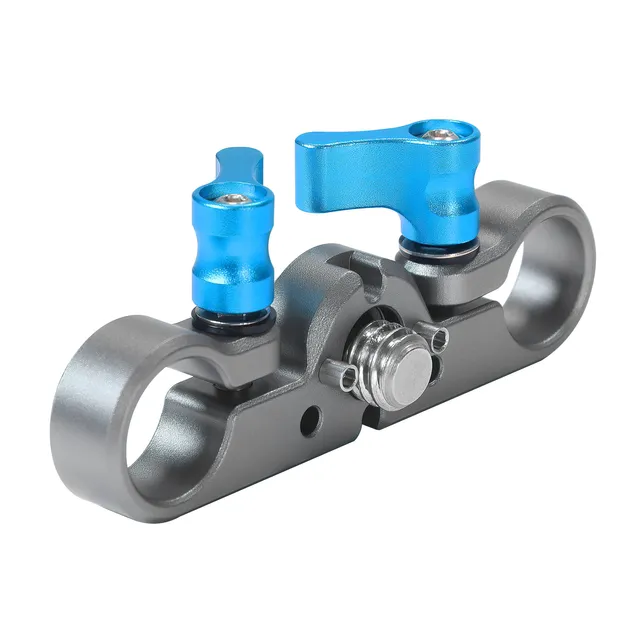 kondor-blue-arri-accessory-rod-block-15-mm-klemmblock-mit-anti-twist image 1
