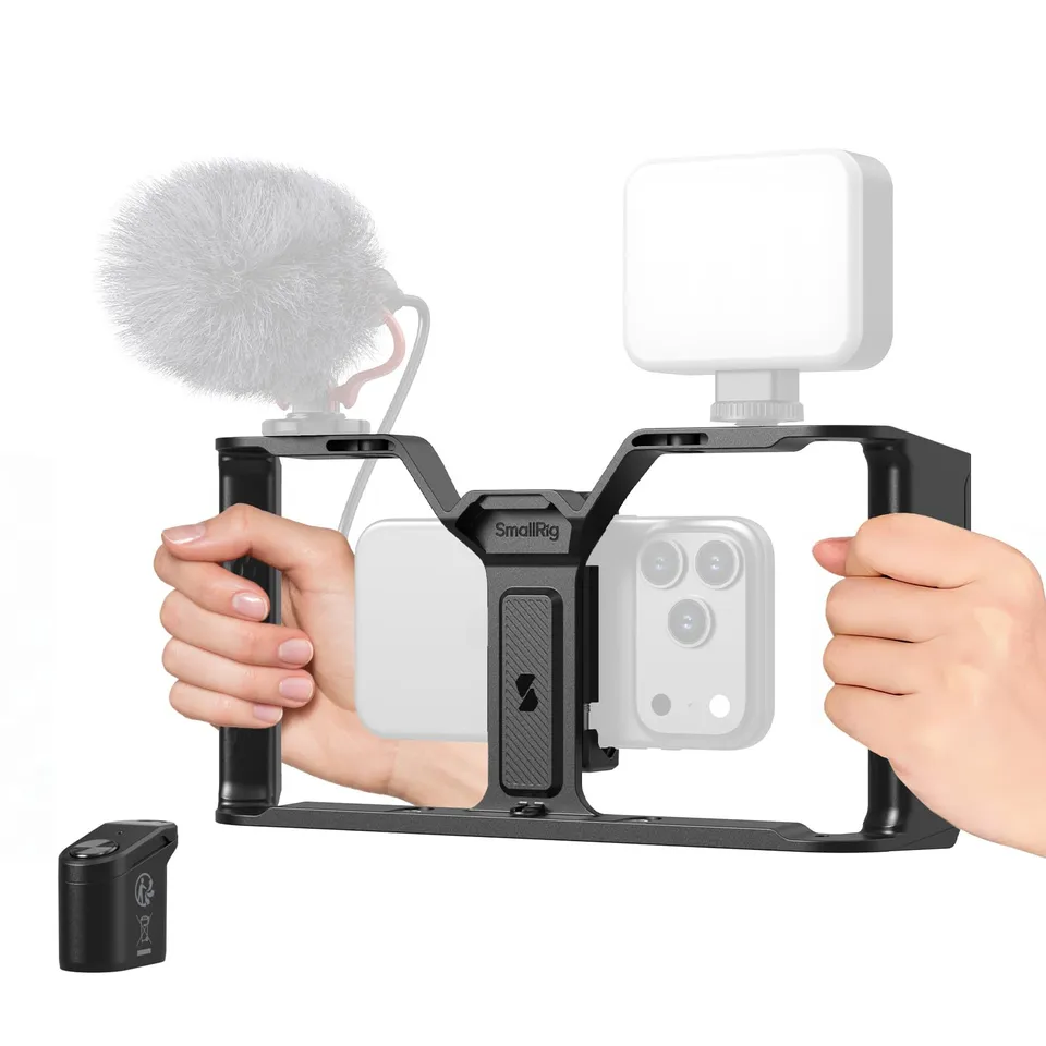 smallrig-5356-integragrip-ig-01-handyhalterung-mit-wr-06-wireless-controller image 1