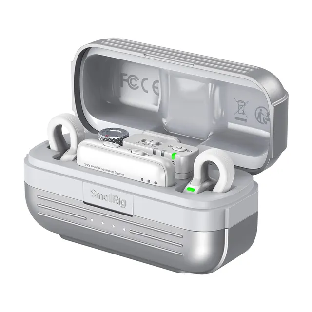 smallrig-s70-drahtloses-mikrofon-wei-2tx-2rx-mit-ladeschale image 1