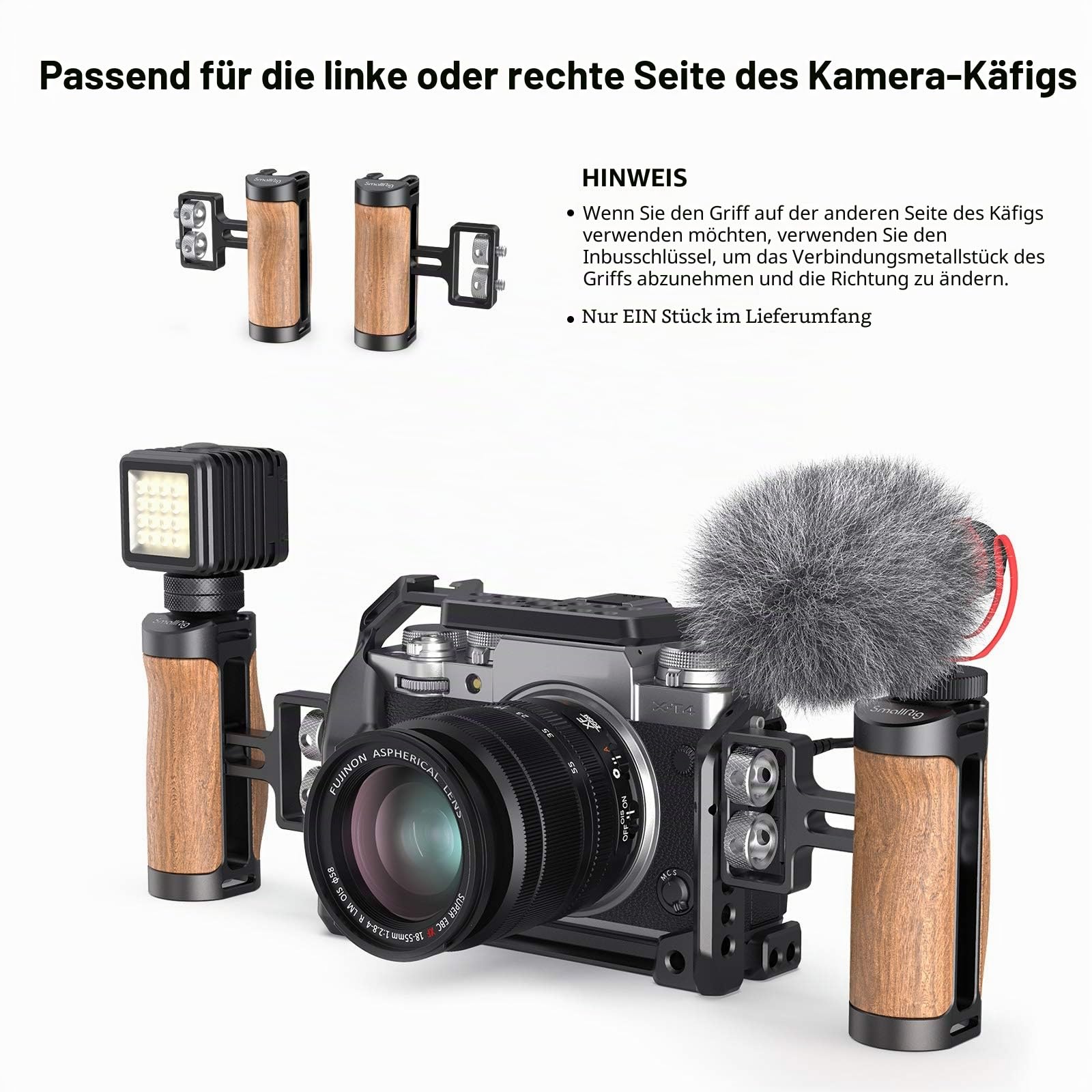 smallrig-2913-wooden-mini-seitengriff-mit-1-4-20-schrauben-und-palisandergriff image 2