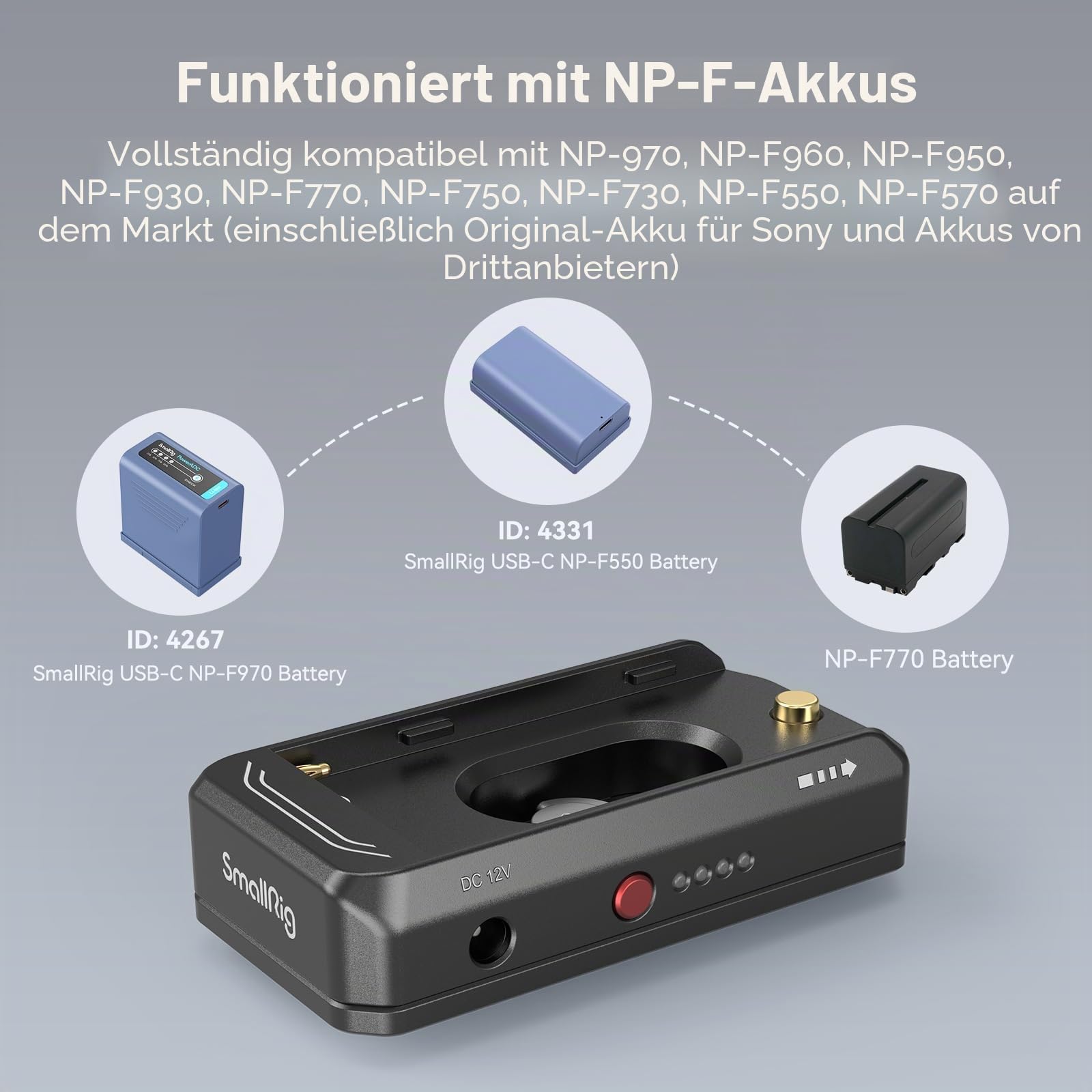 smallrig-3168b-np-f-akku-adapterplatte-advanced-mit-dc-usb-c-36w-f-r-sony-bmpcc- image 5