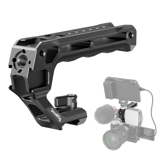 smallrig-3766-nato-top-handle-lite-griff-mit-5-kaltschuh-124-g image 1