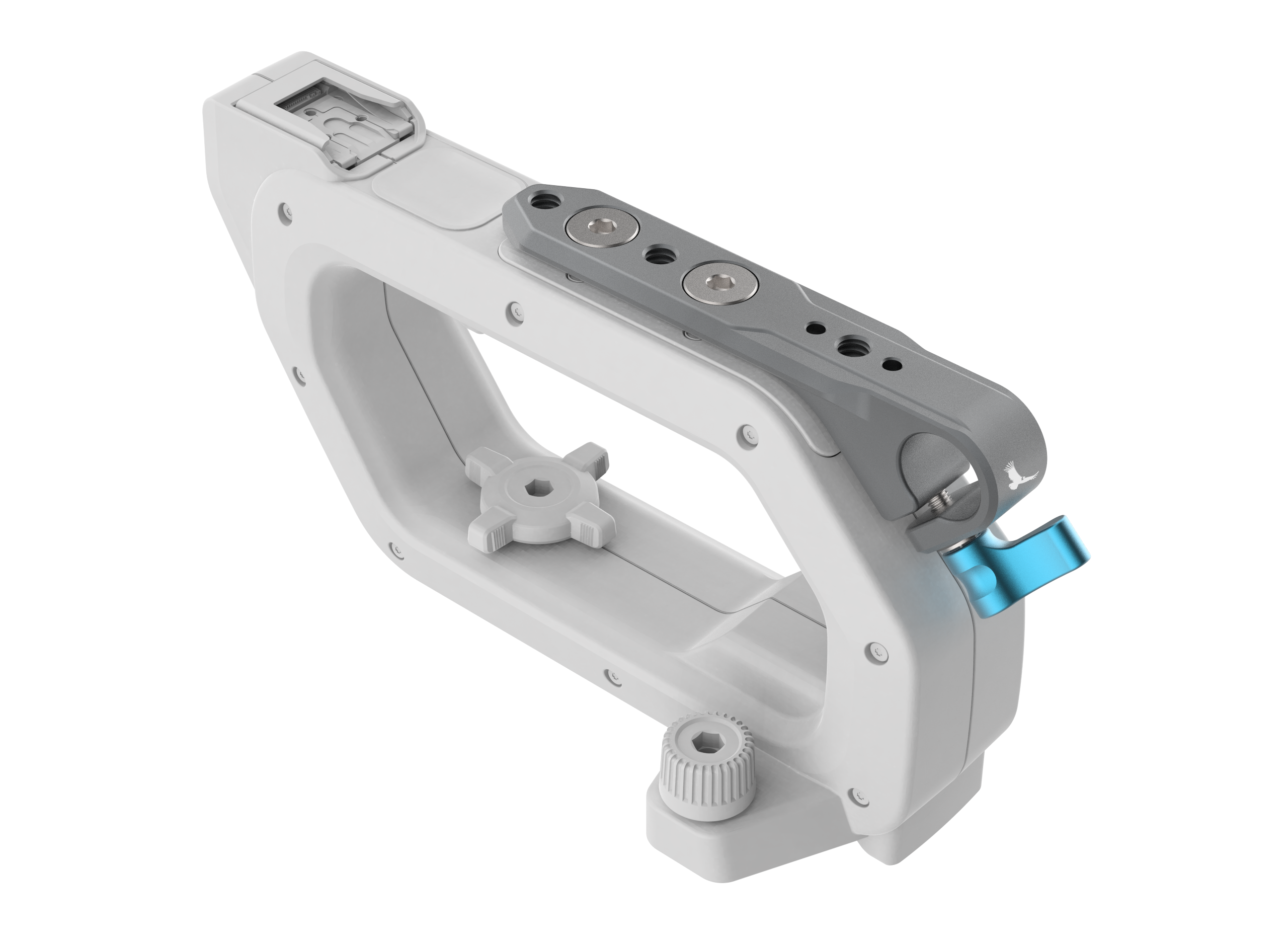 kondor-blue-top-handle-extension-f-r-canon-c400-nato-rail-griff-erweiterung image 1