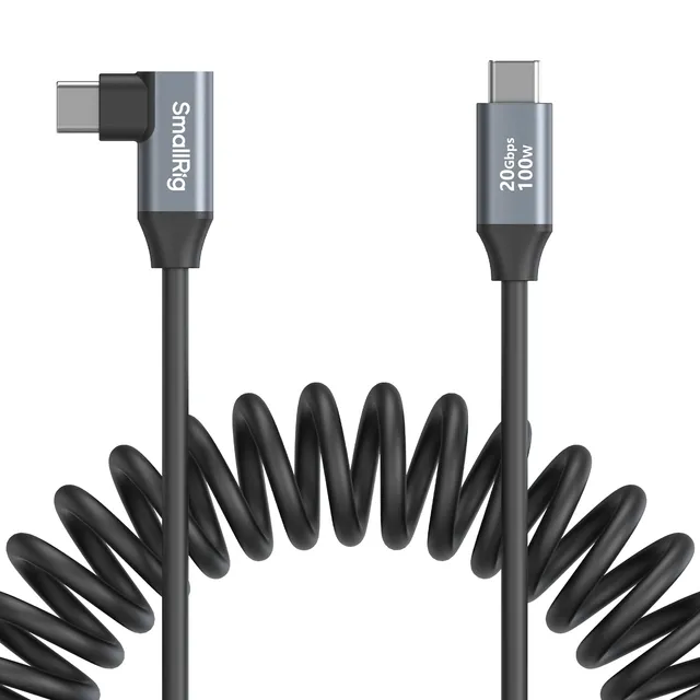 smallrig-4792-usb-c-auf-usb-c-spiraldatenkabel-gerade-auf-90-abgewinkelt-20-gbit image 1