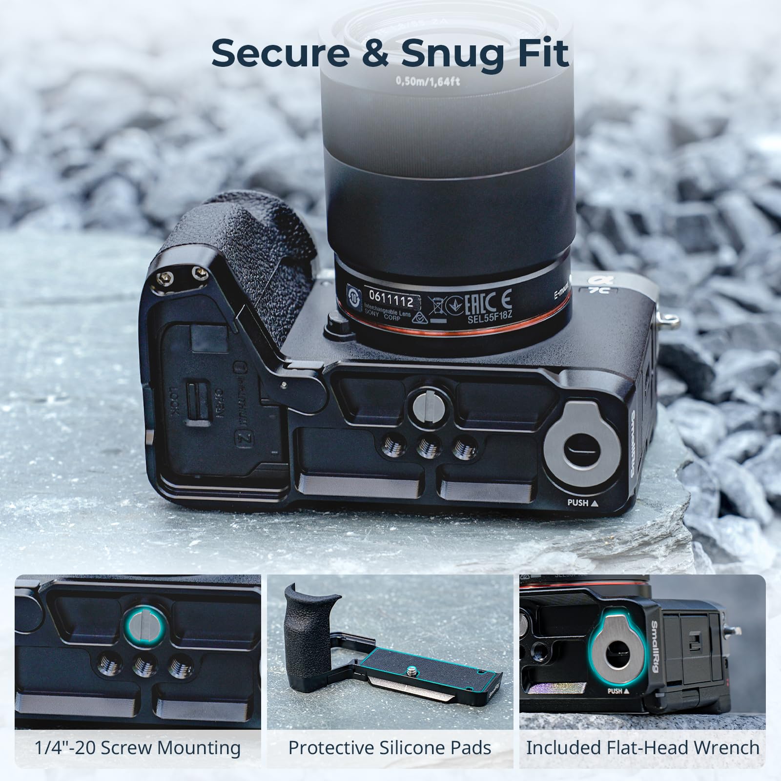 smallrig-4797b-l-griff-mit-silikongriff-f-r-sony-a7c-ii-a7cr image 4
