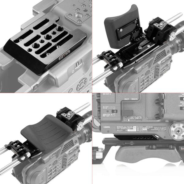 shape-sony-fx9-kamera-bundle-rig-kit-pro-schulter-rig-creator-series image 3
