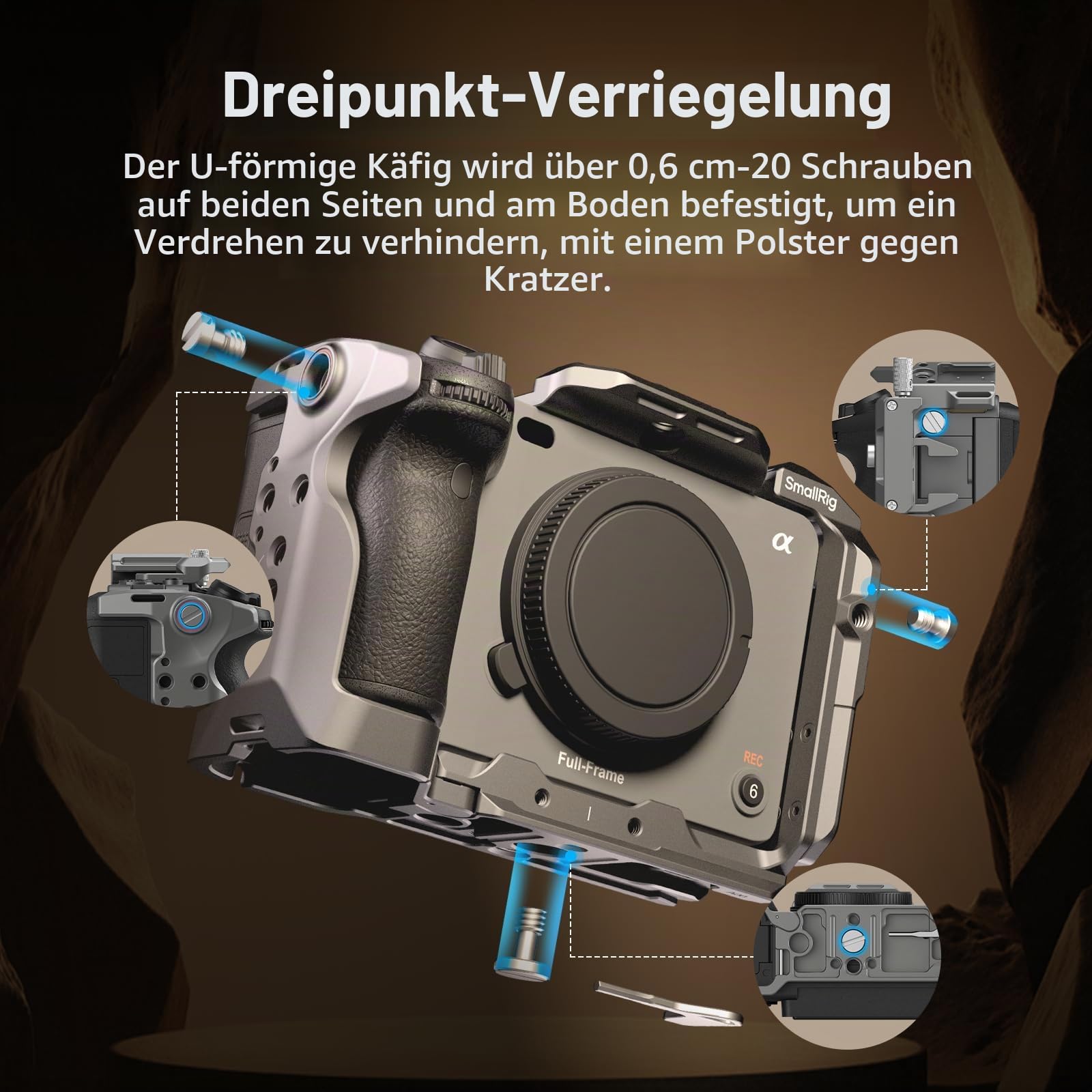 smallrig-fx3-fx30-hawklock-schnellverschluss-kamerak-fig-kit-titangrau-4771 image 2