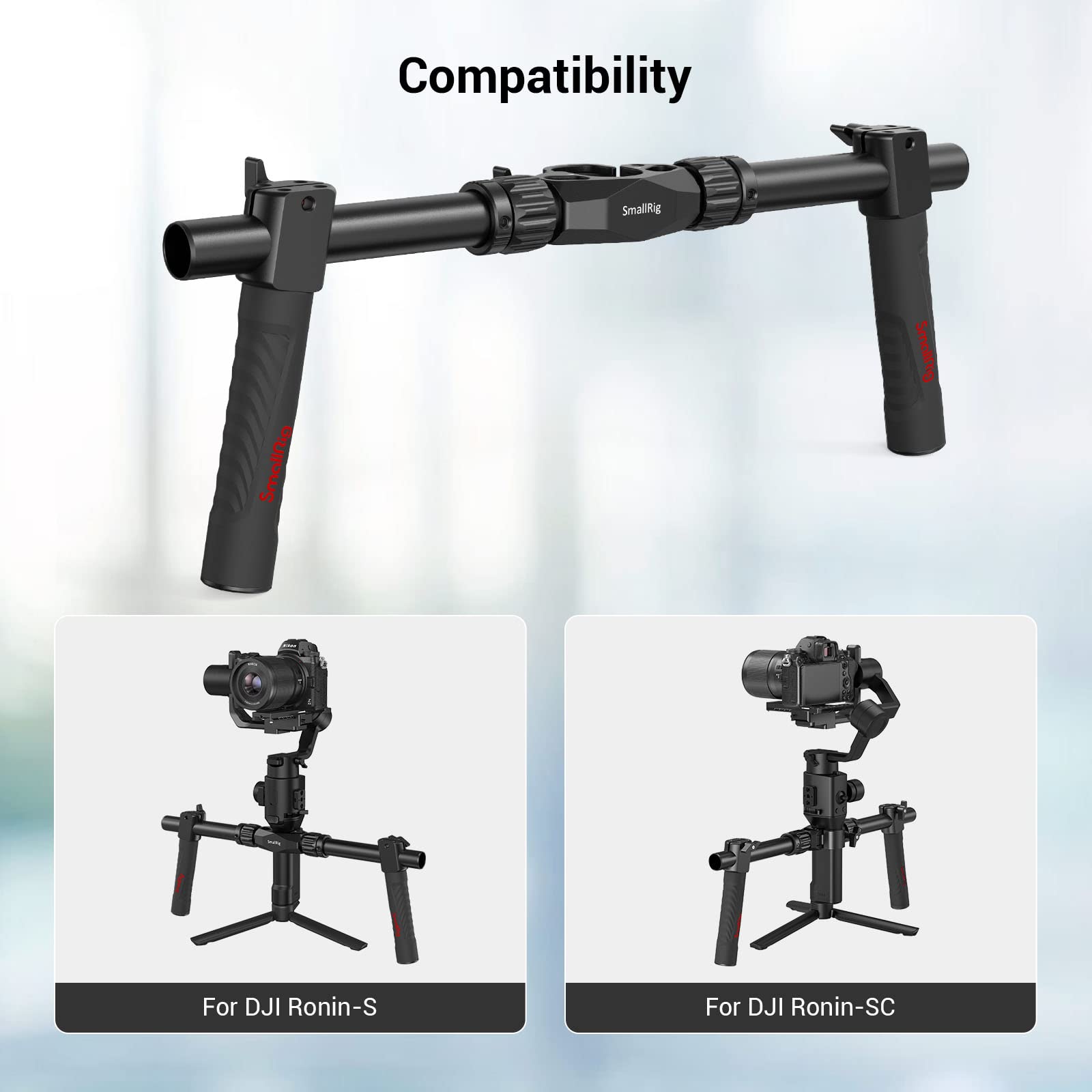 smallrig-2250-doppelgriff-f-r-dji-ronin-s-ronin-sc-470-mm-dual-handle-gimbal-gri image 4