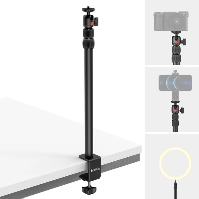 smallrig-3488-tisch-lichtstativ-mit-1-4-20-kugelkopf-f-r-kamera-ringlicht-und-st image 1