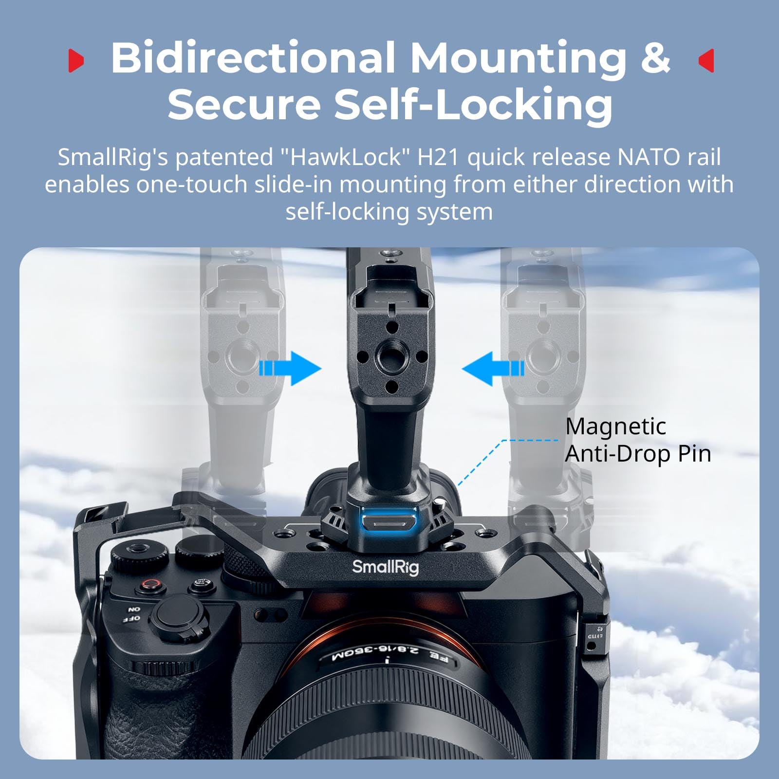 smallrig-hawklock-h21-quick-release-top-handle-5632-obergriff-mit-qr-slide-nato- image 2