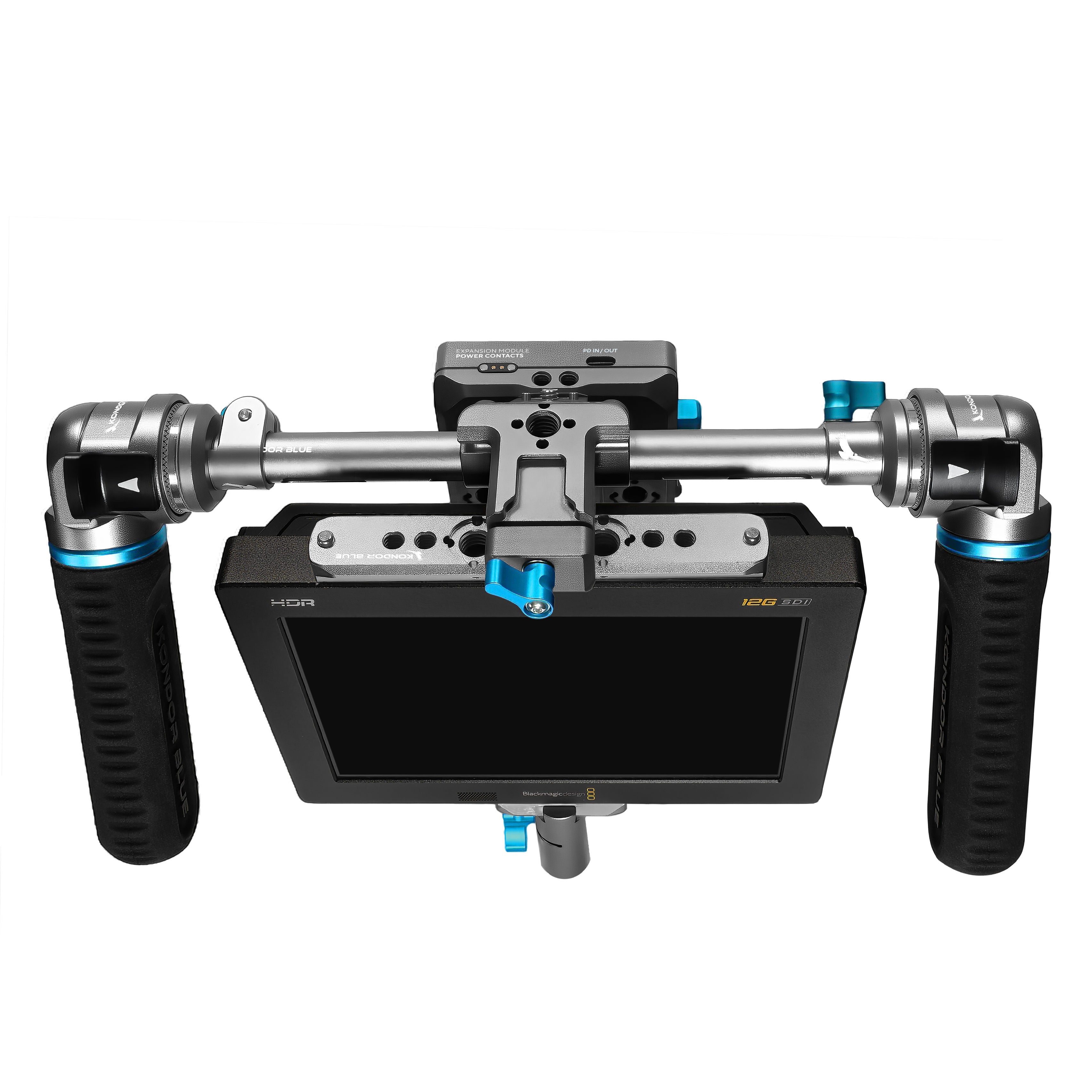 kondor-blue-director-s-monitor-pro-kit-mkii-5-cage-v-mount image 2