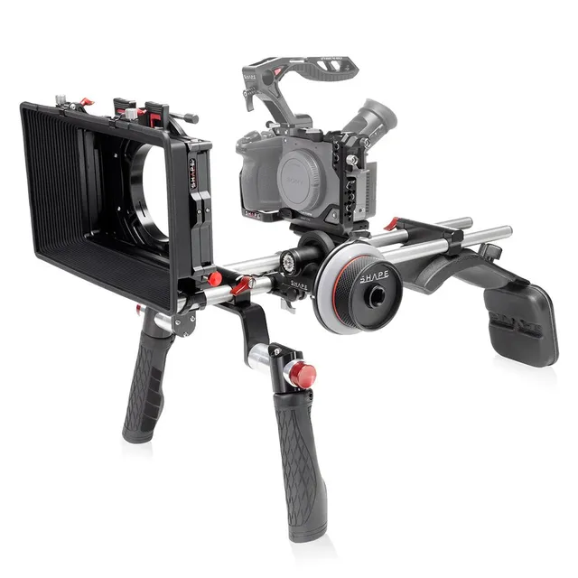 shape-shoulder-mount-matte-box-follow-focus-kit-f-r-sony-fx2-cage-rig-set image 1